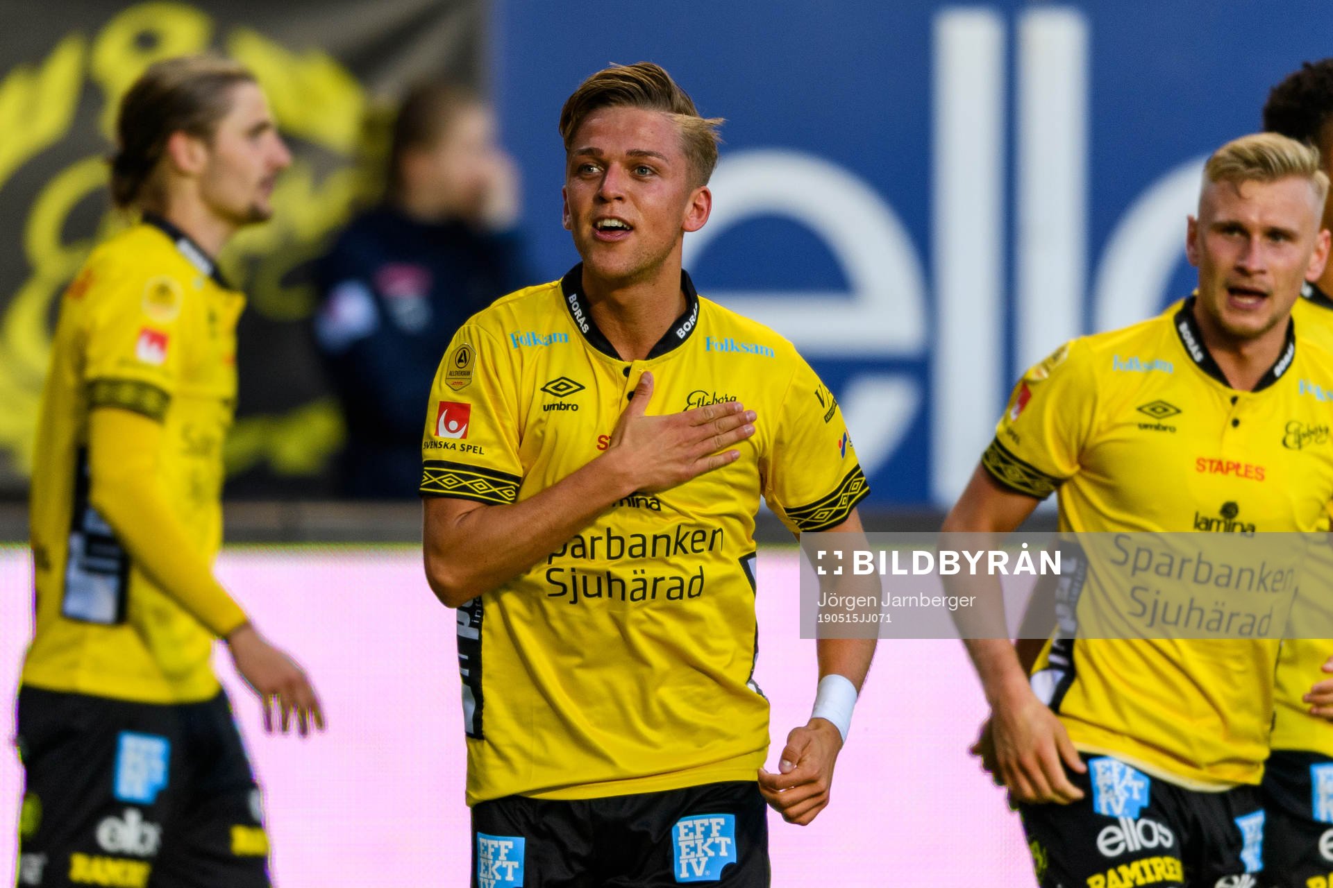 Elfsborgs Jesper Karlsson jublar