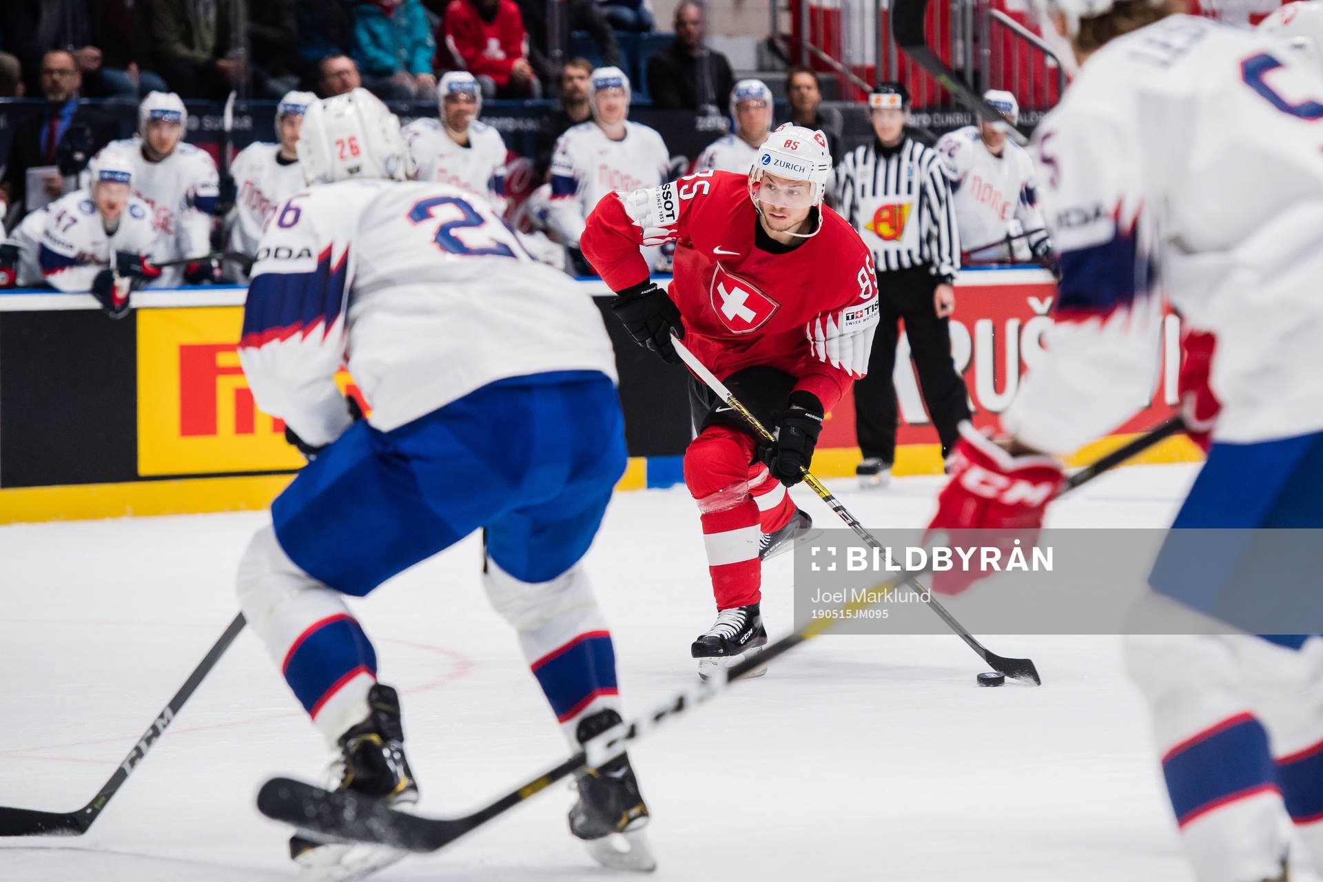Sven Andrighetto of Switzerland