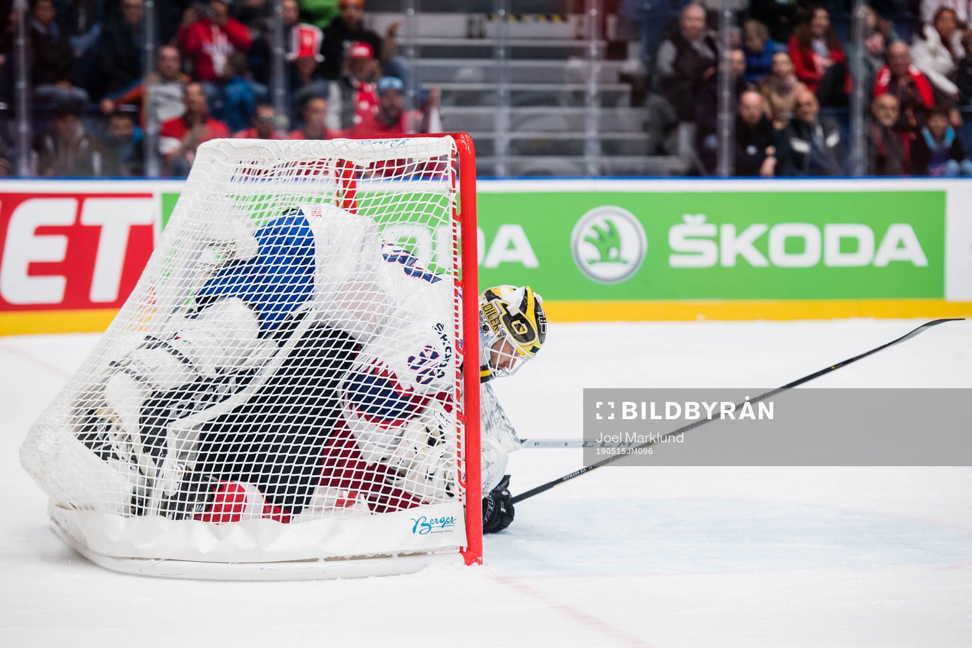 Goaltender Henrik Holm of Norway