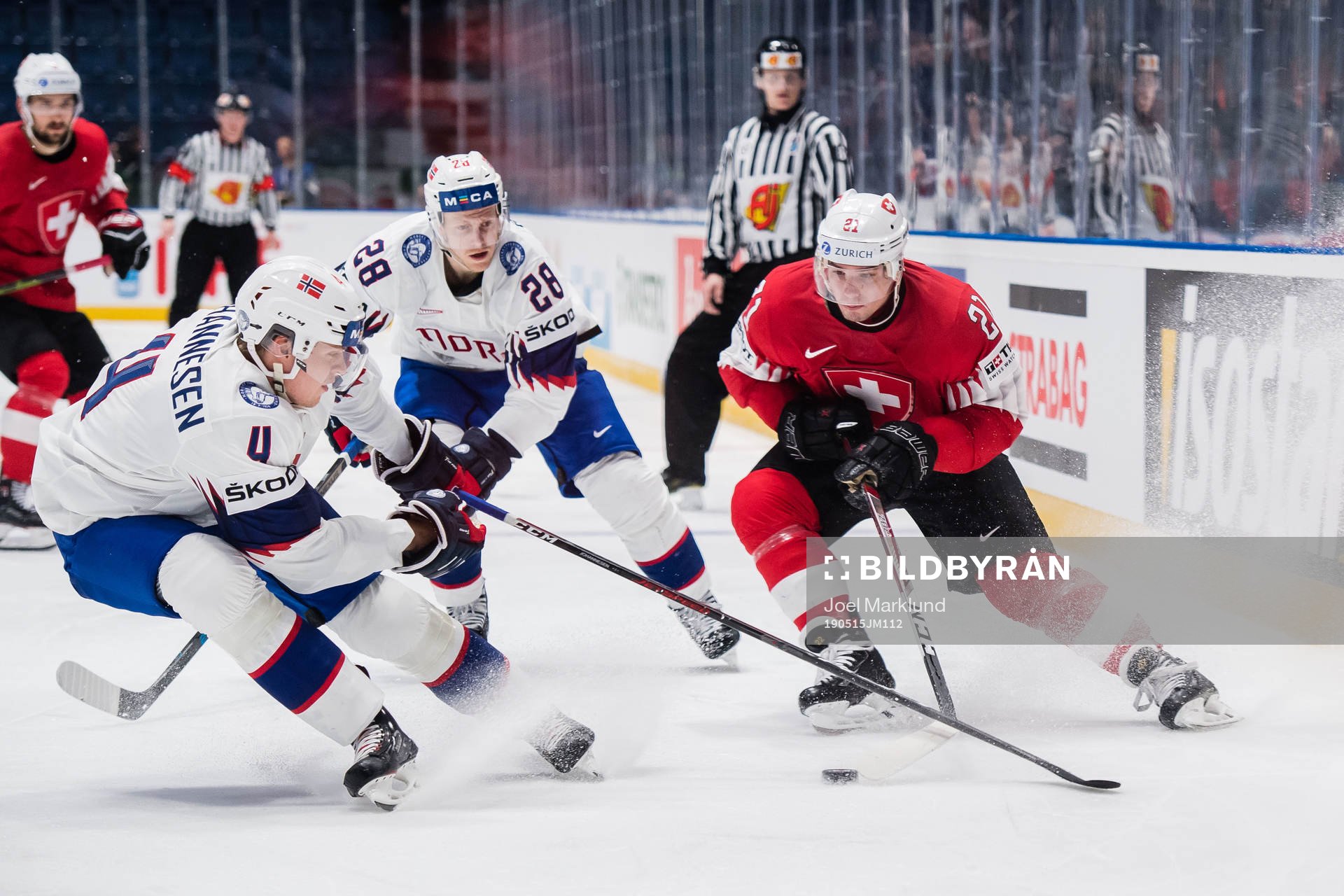 Johannes Johannesen and Niklas Roest of Norway against