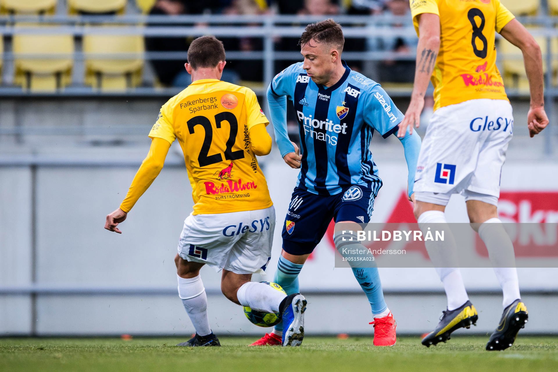Falkenbergs John Björkengren och Djurgårdens Fredrik