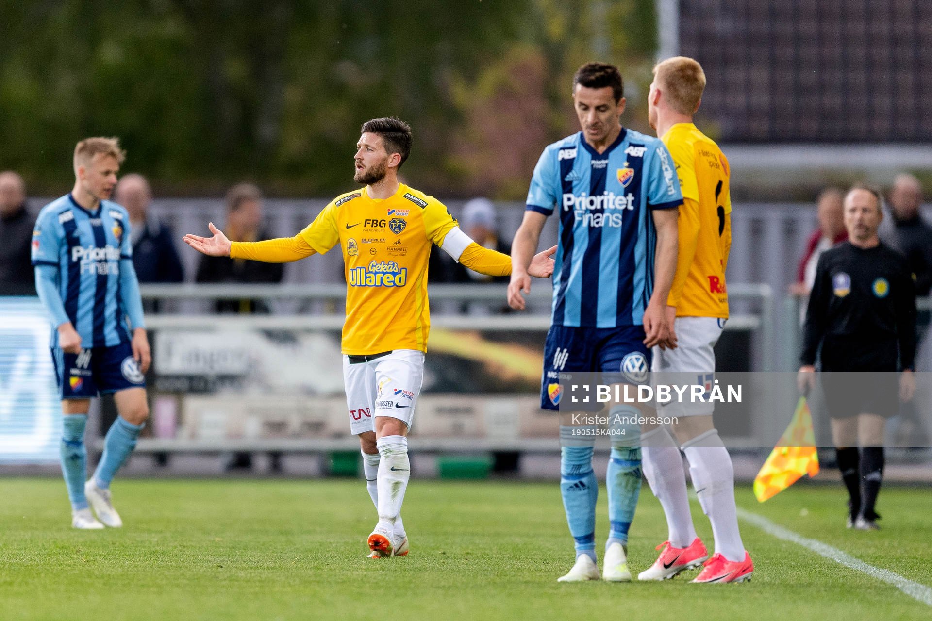 Falkenbergs Tibor Brink Joza deppar