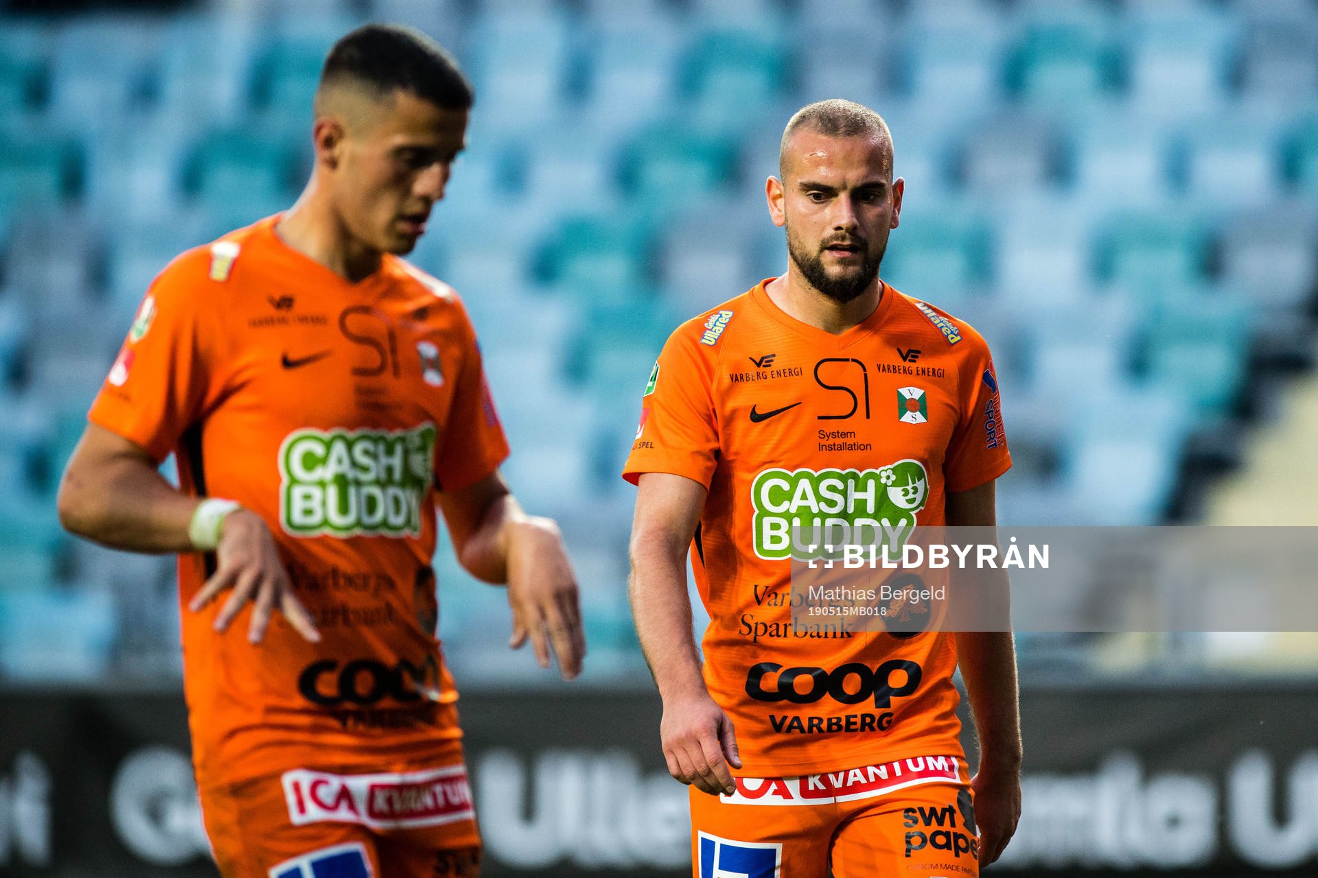 Varbergs Astrit Seljmani och Perparim Beqaj deppar