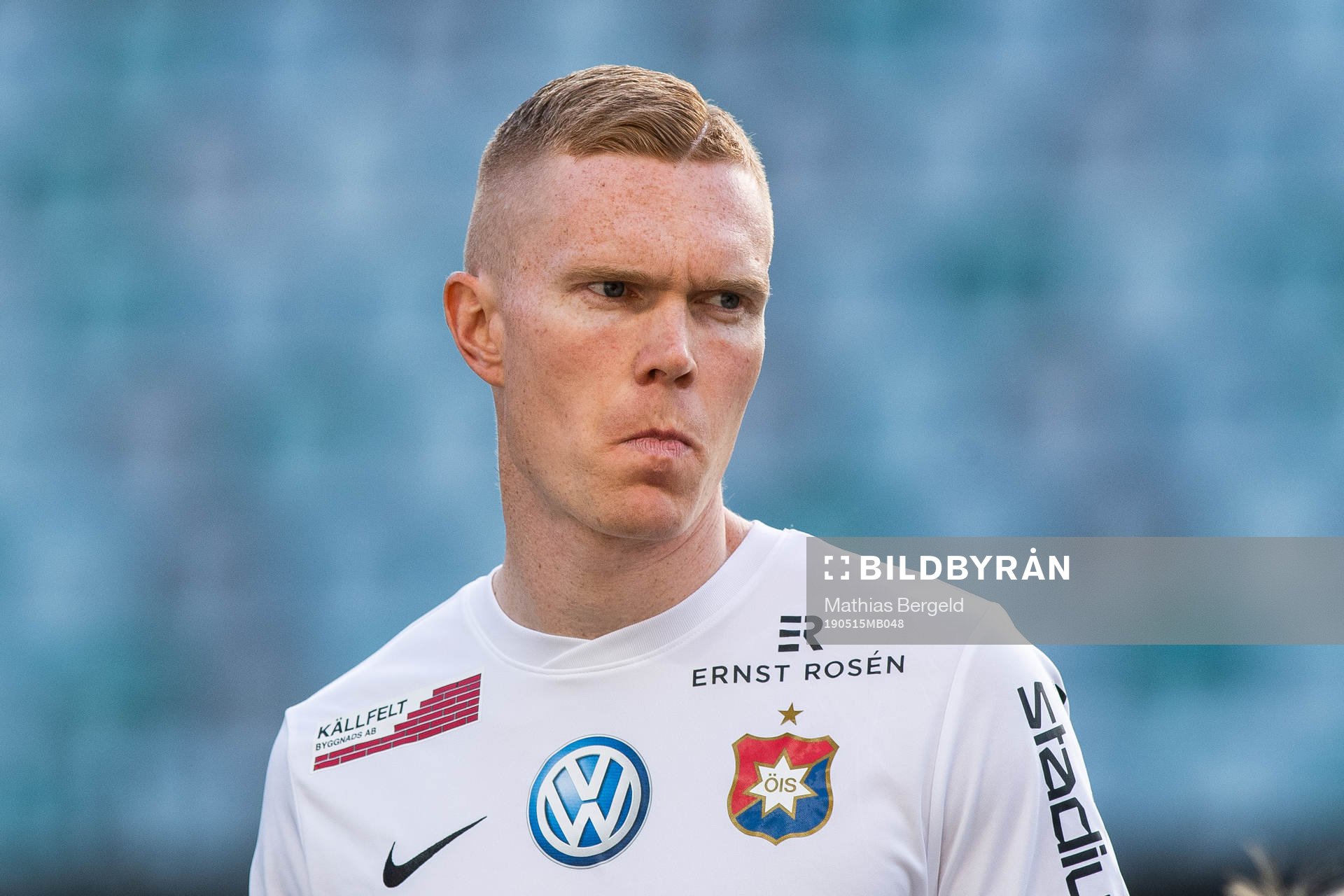 Örgrytes David Engström vid line-up
