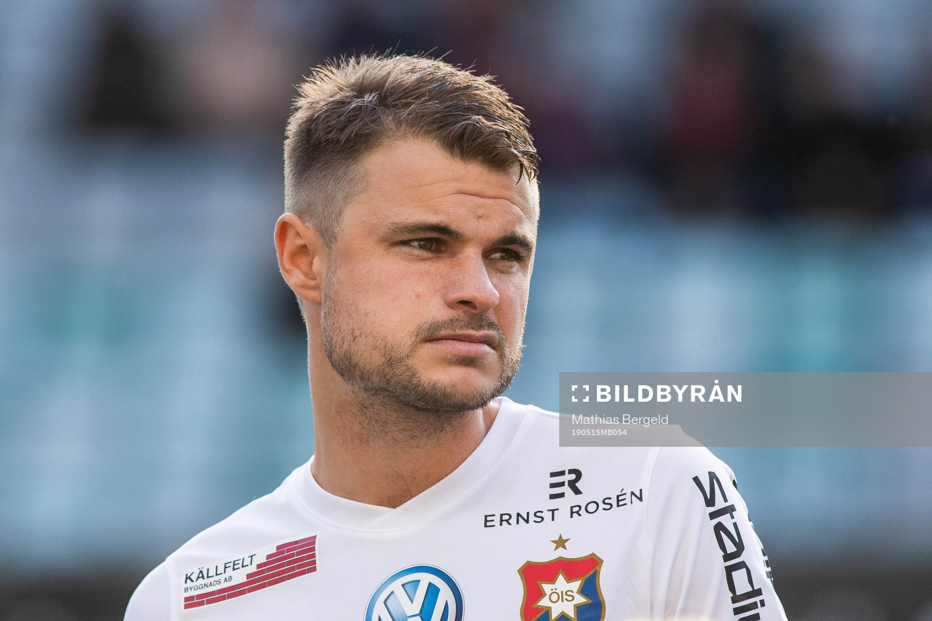 Örgrytes Hannes Sahlin vid line-up