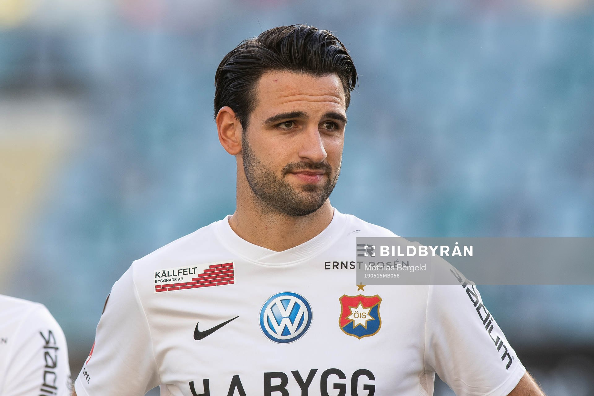 Örgrytes Oliver Stanisic vid line-up