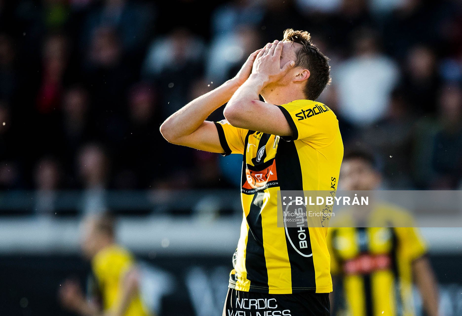 Häckens Viktor Lundberg deppar