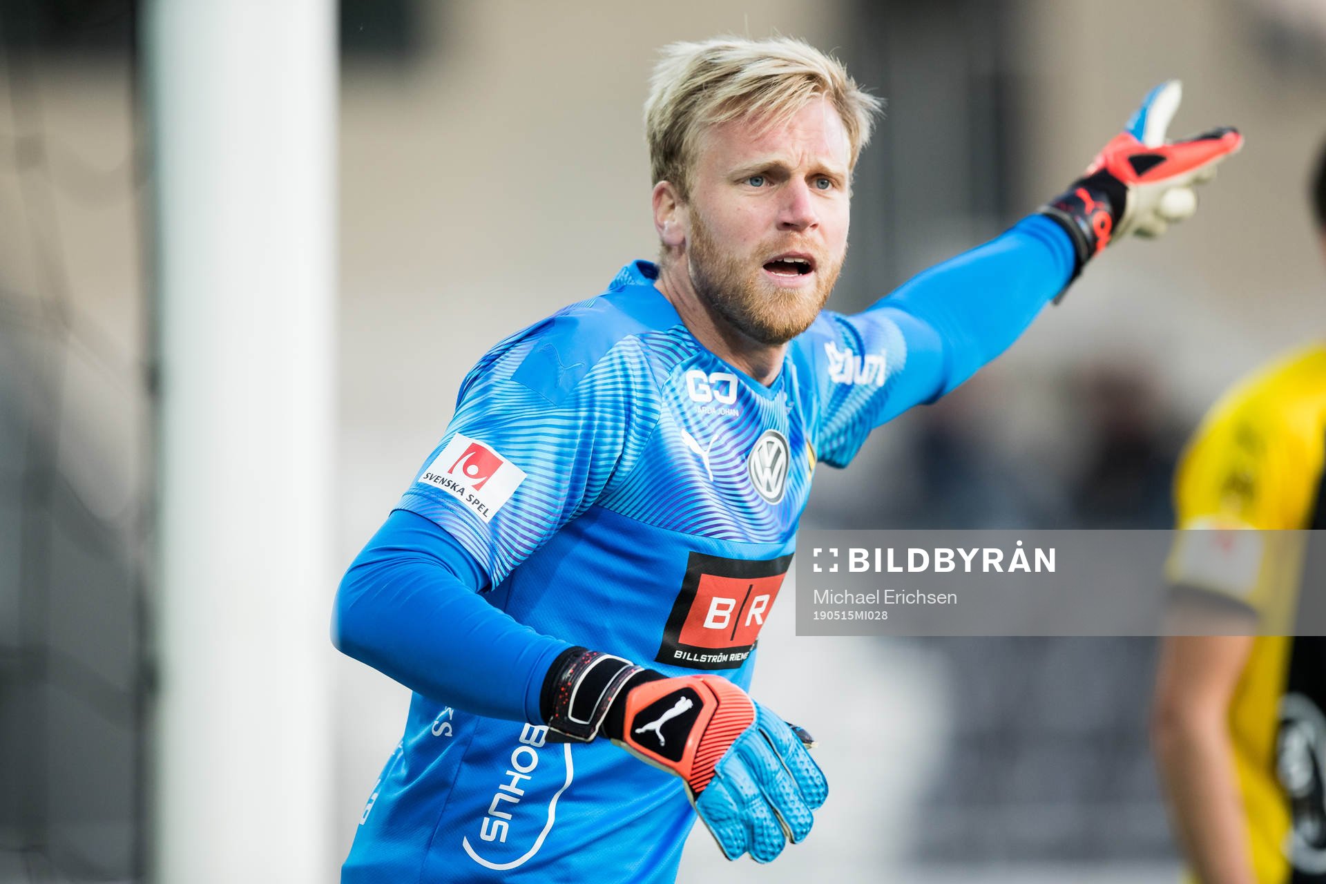 Häckens målvakt Peter Abrahamsson