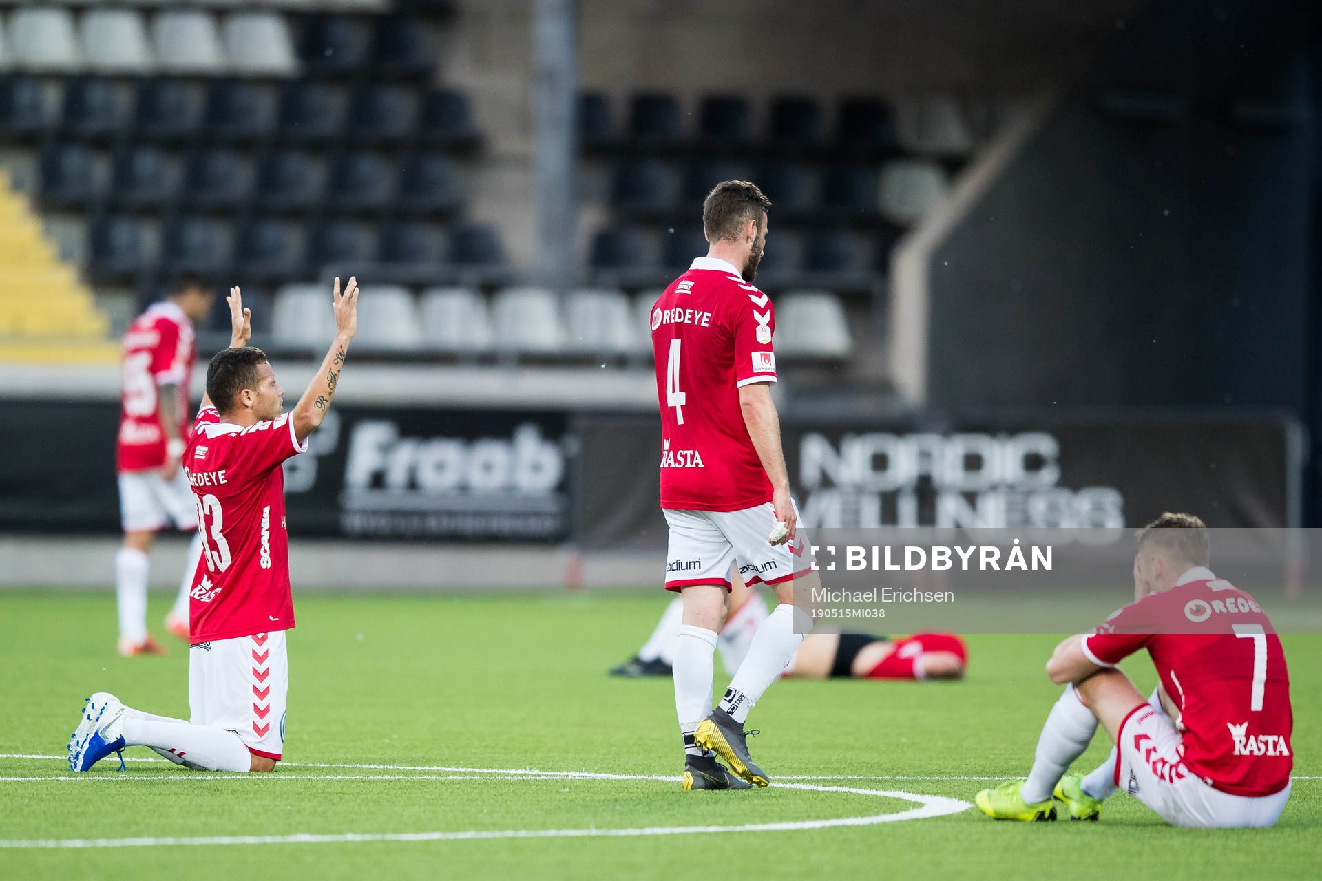 Kalmar spelare deppar