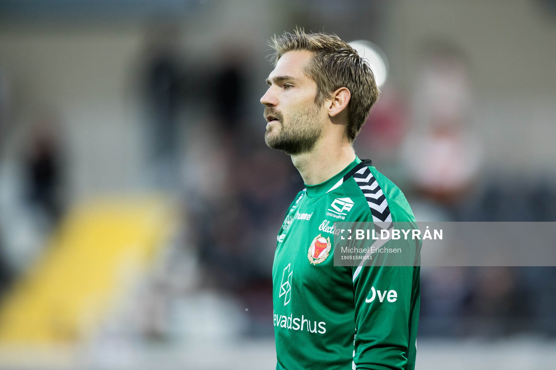 Kalmars målvakt Lucas Hägg-Johansson