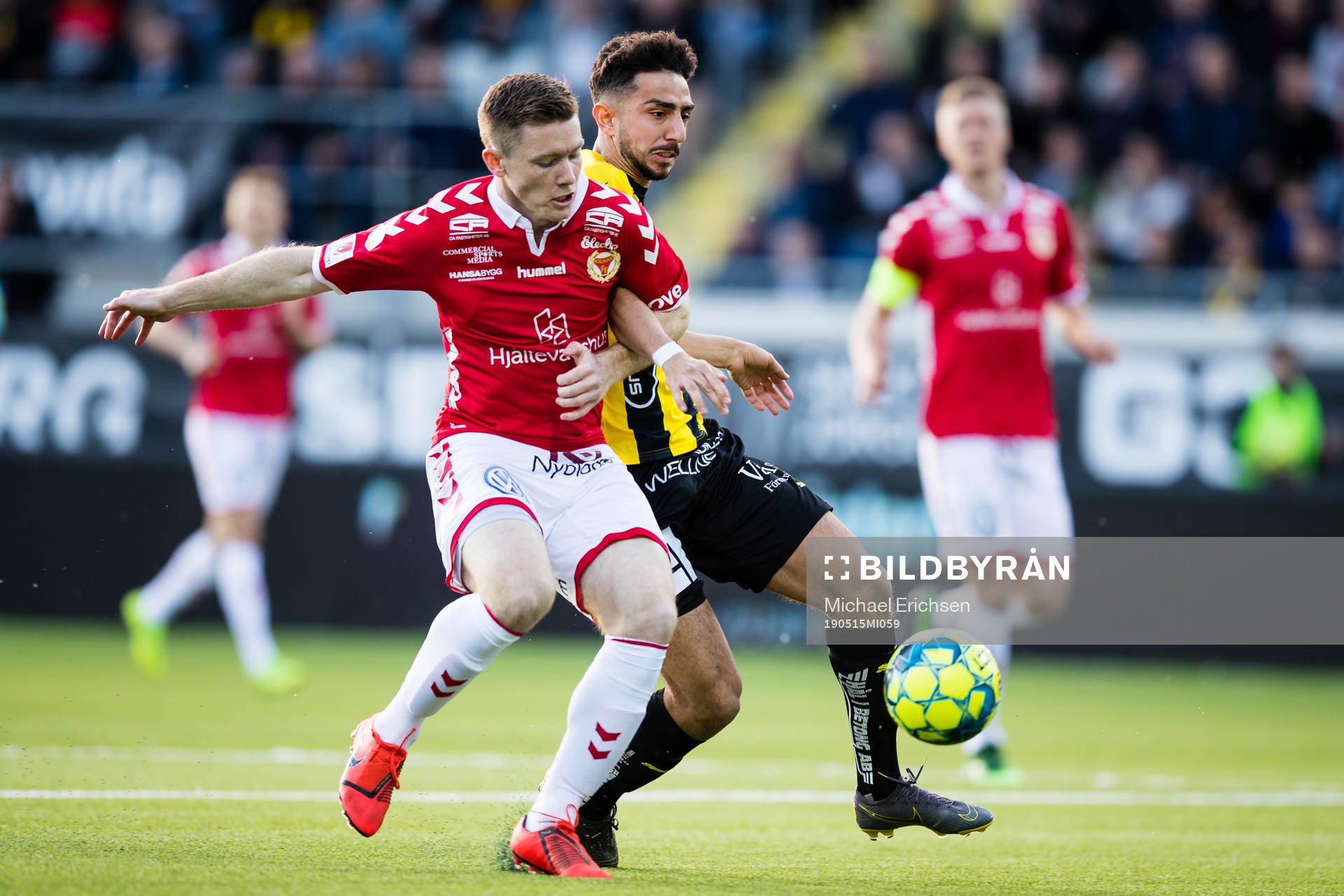Kalmars Victor Agardius och Häckens Daleho Irandust