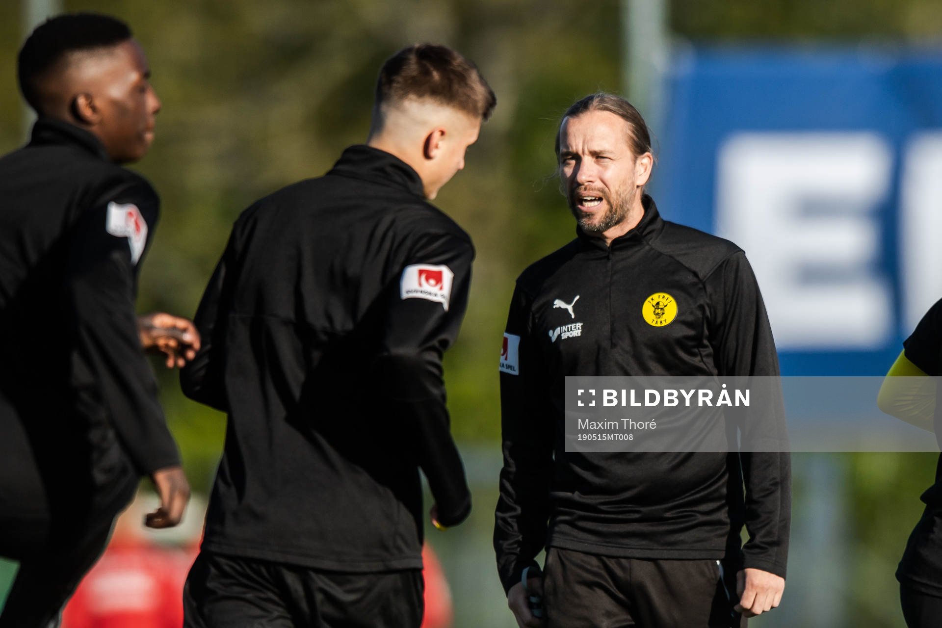 Frejs tränare Lukas Syberyjski