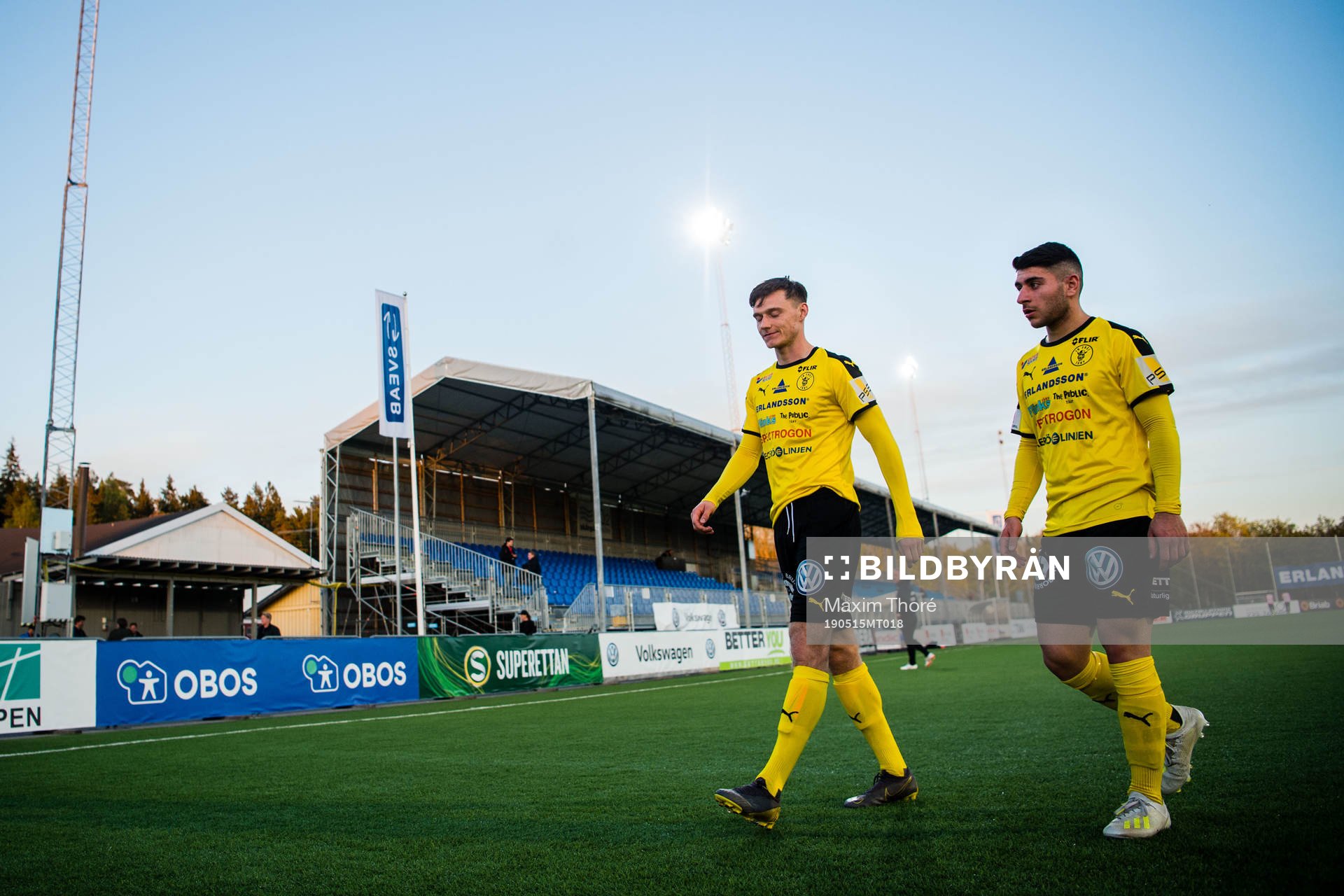 Frejs André Alsanati och Mattias Bouvin  deppar