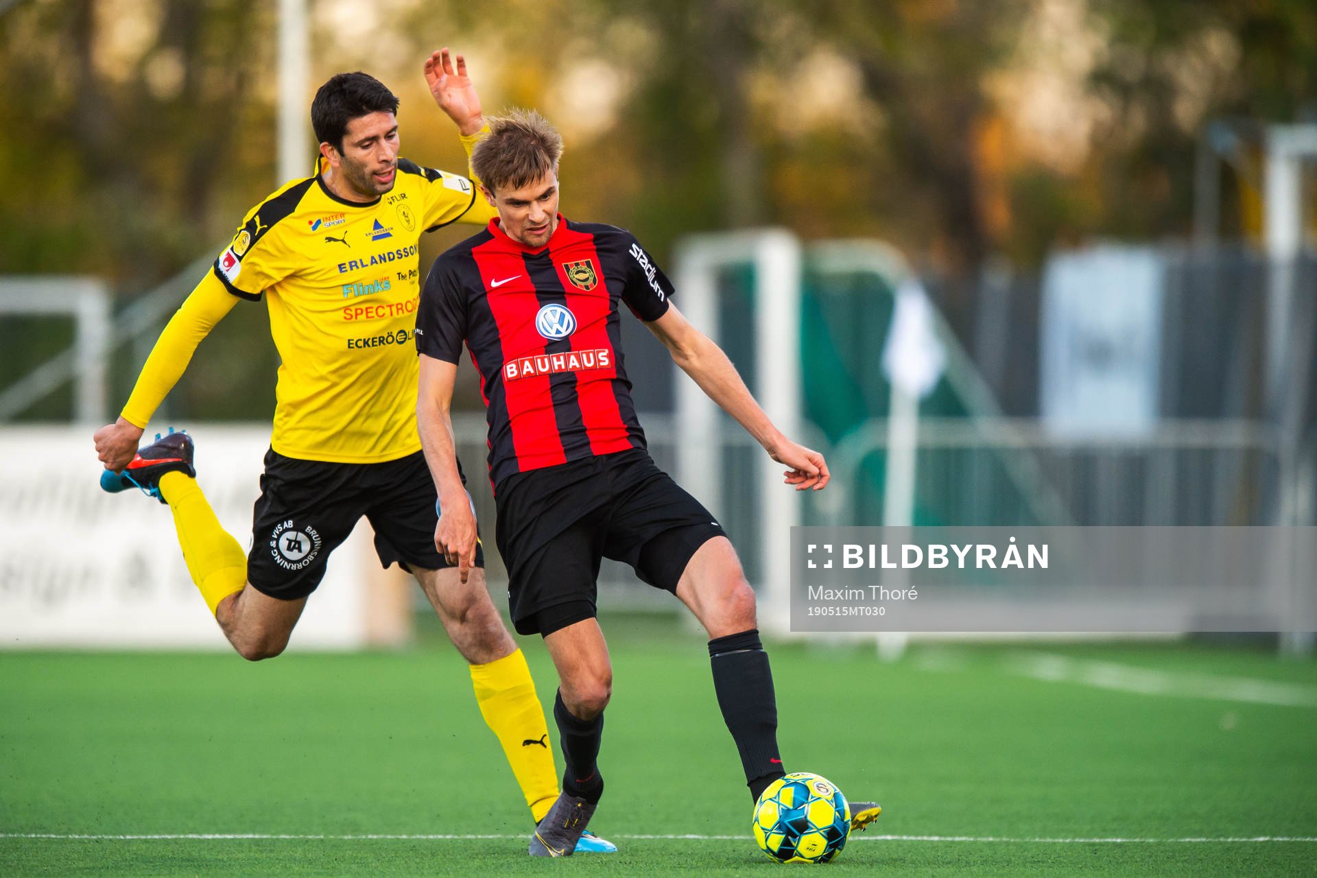 Frejs Luca Gerbino Polo och Brommapojkarnas Oscar Pehrsson