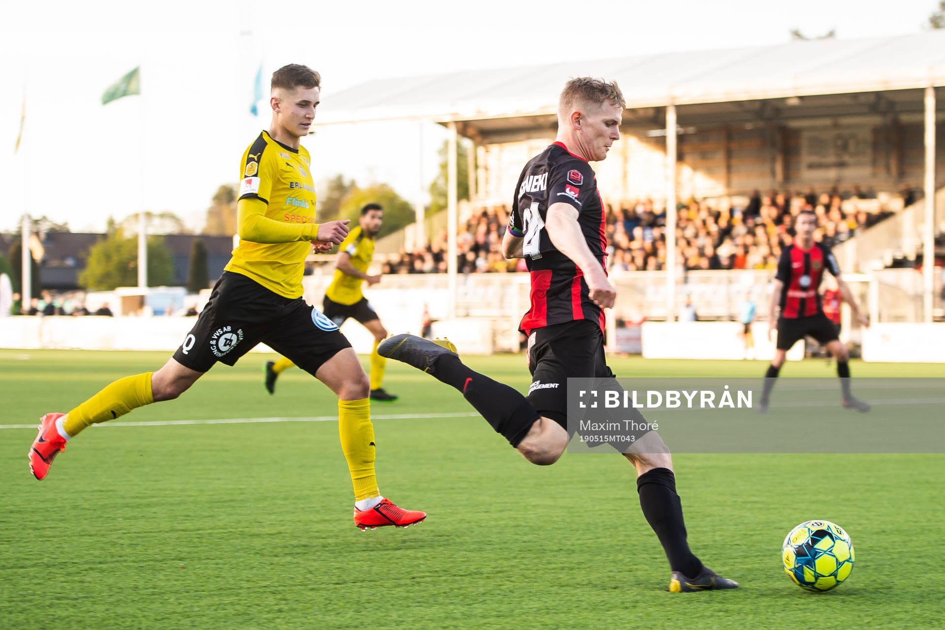 Frejs Leo Bengtsson och Brommapojkarnas Fritof Björkén