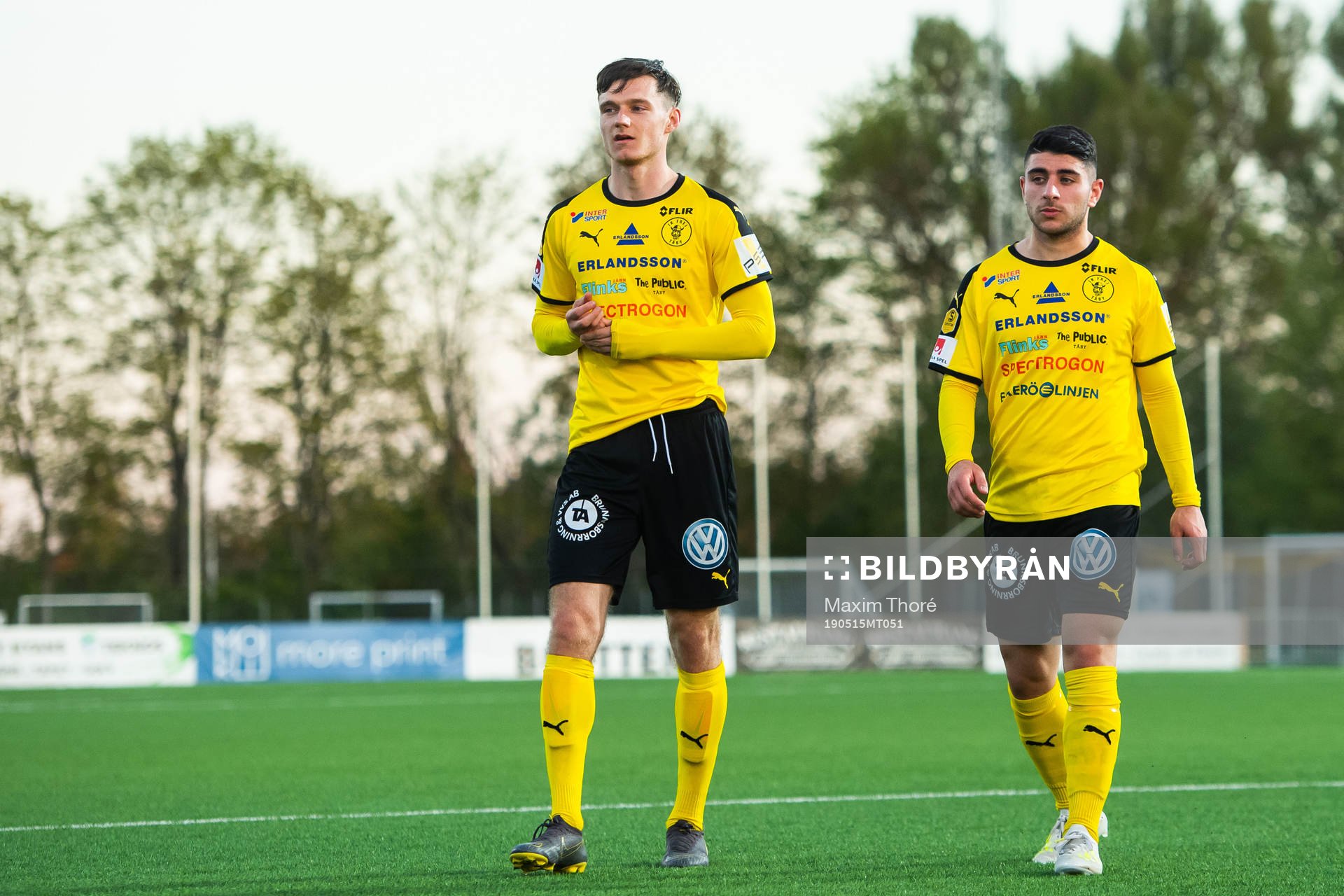 Frejs André Alsanati och Mattias Bouvin deppar