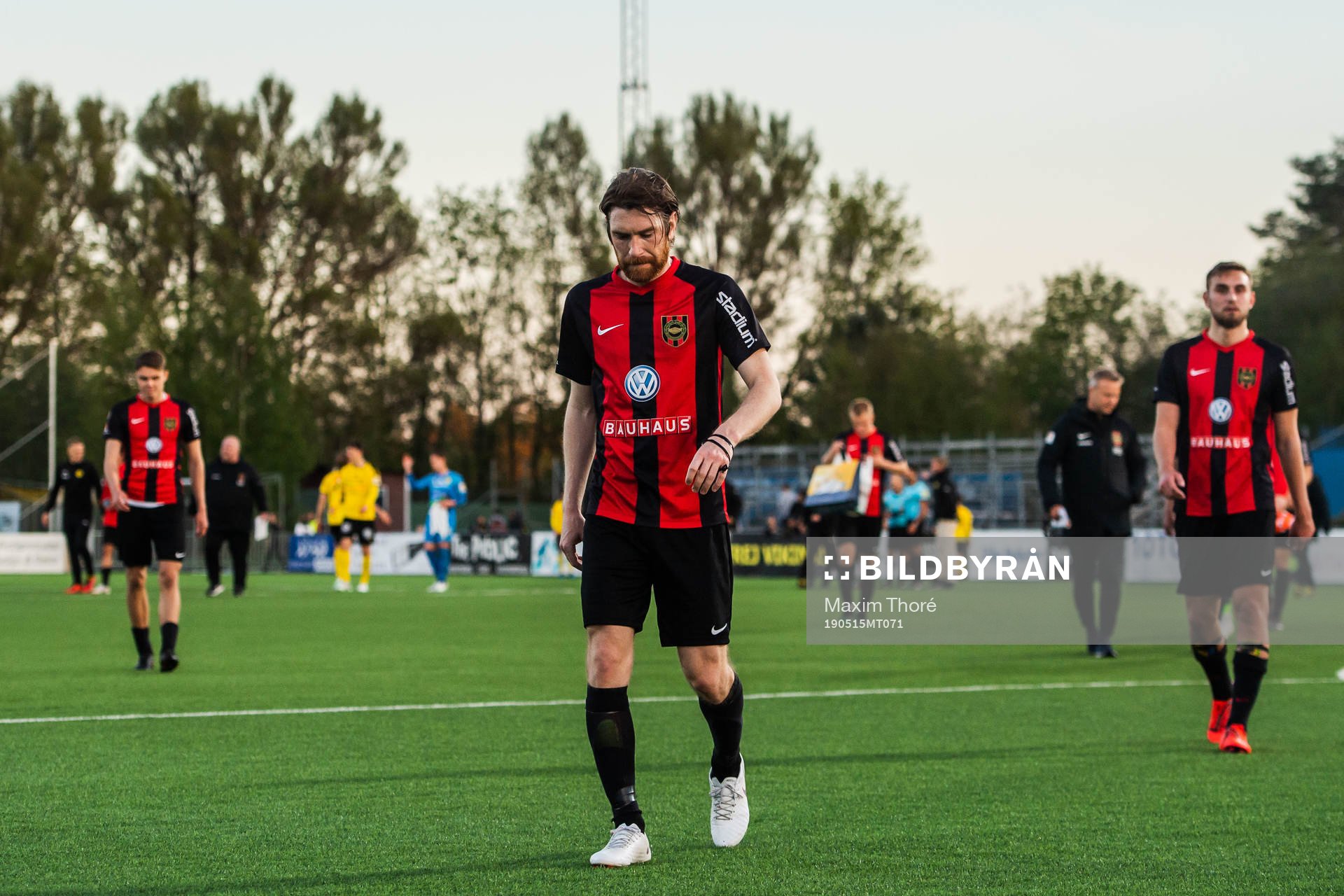 Brommapojkarnas Markus Gustafsson deppar