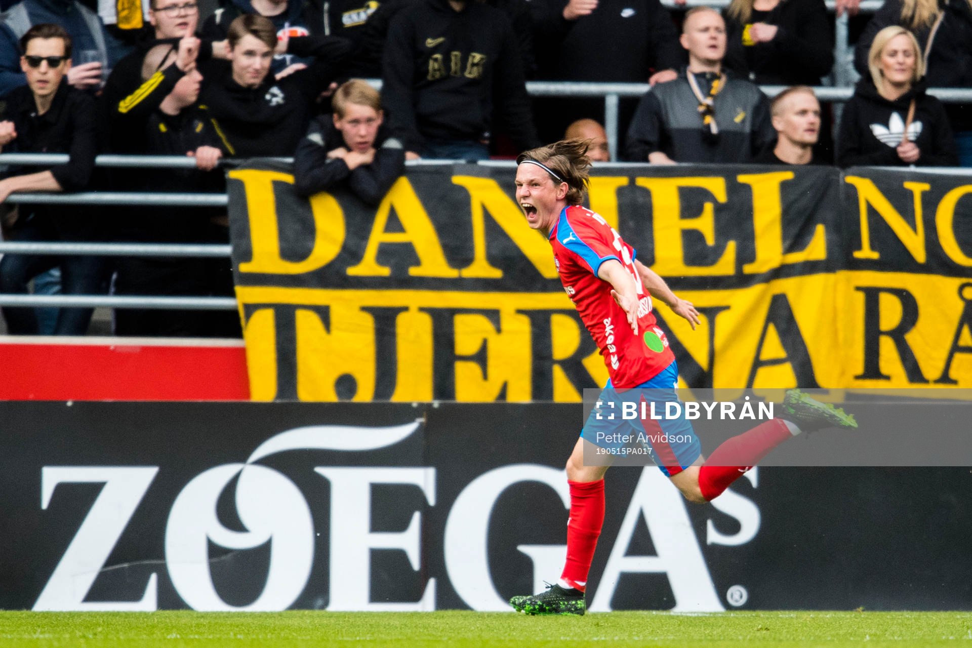 Helsingborgs Max Svensson jublar