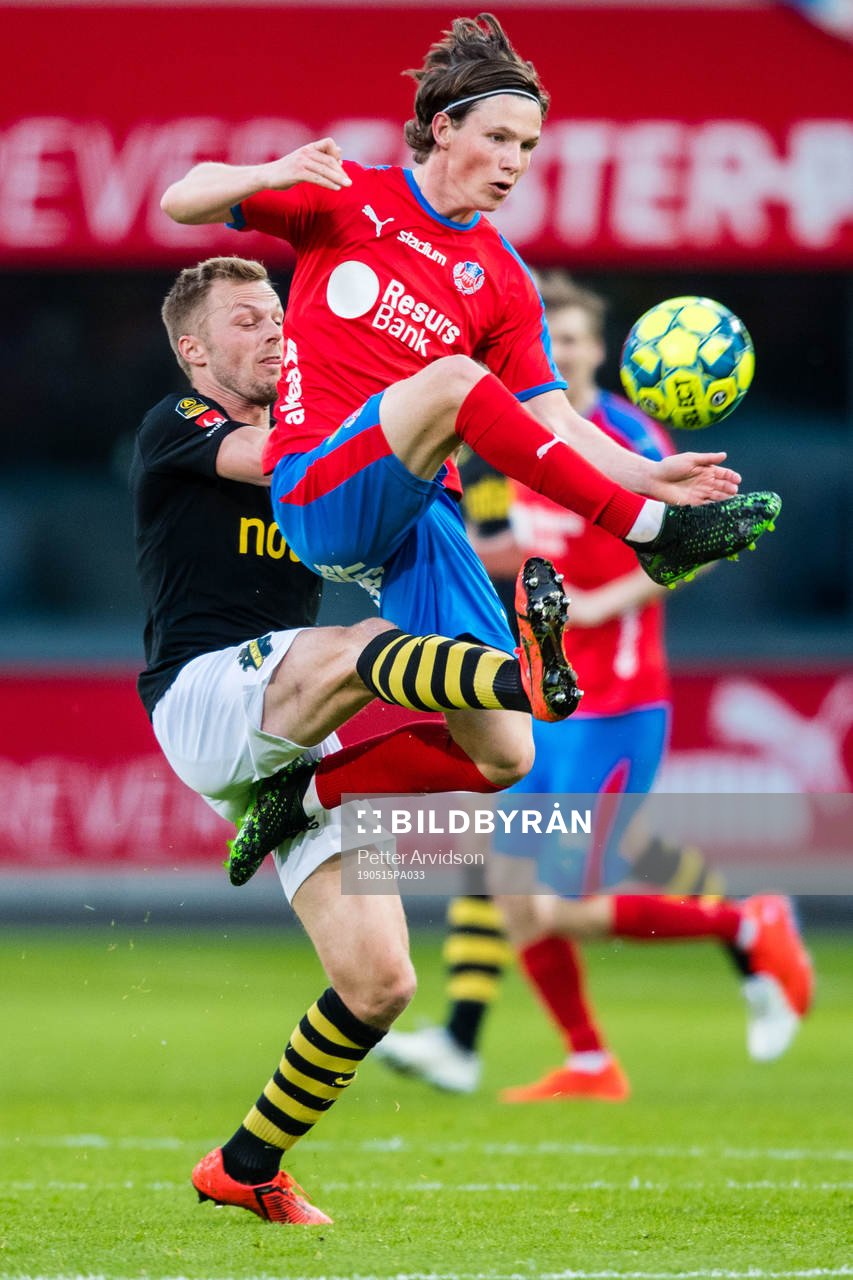 s Sebastian Larsson och Helsingborgs Max Svensson