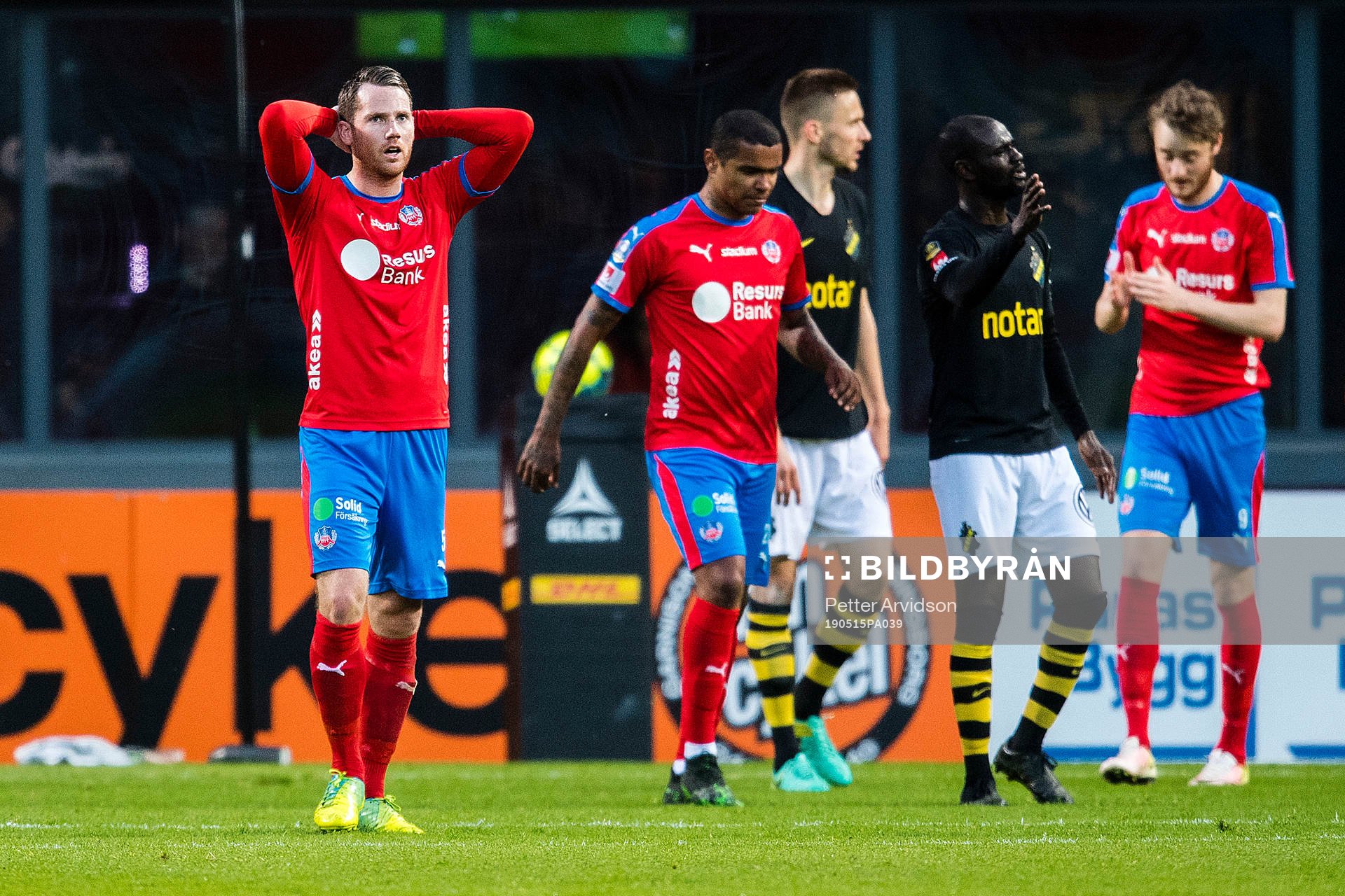 Helsingborgs Johan Persson deppar