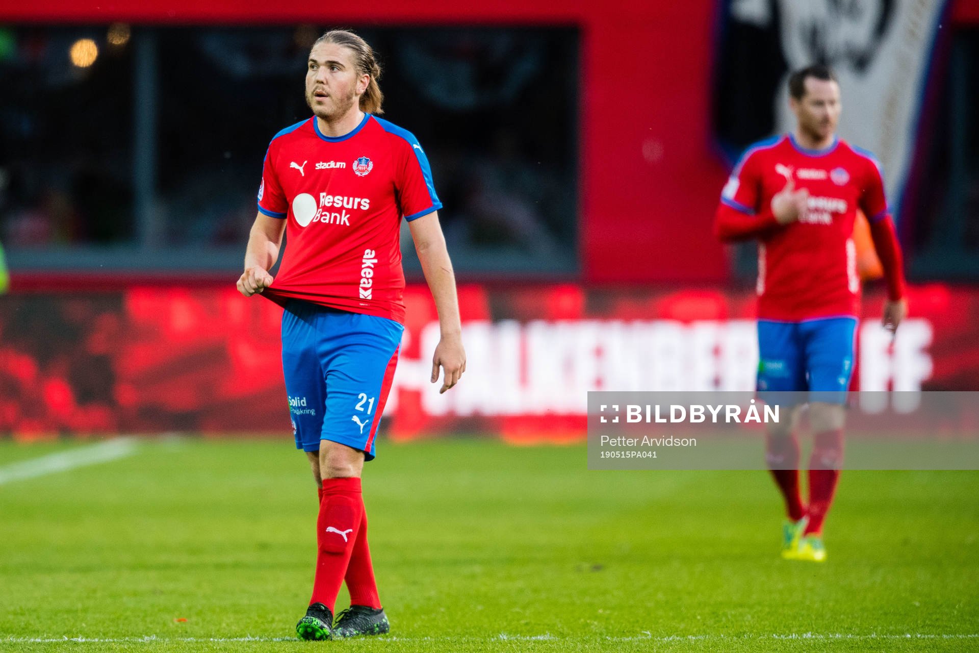 Helsingborgs Charlie Weberg deppar