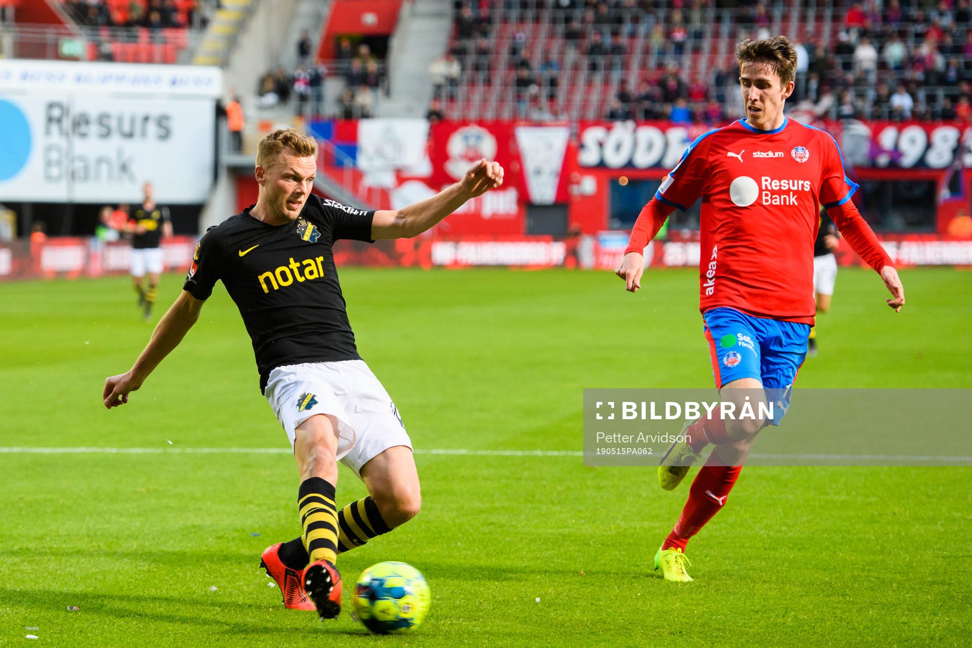 s Sebastian Larsson och Helsingborgs Adam Eriksson