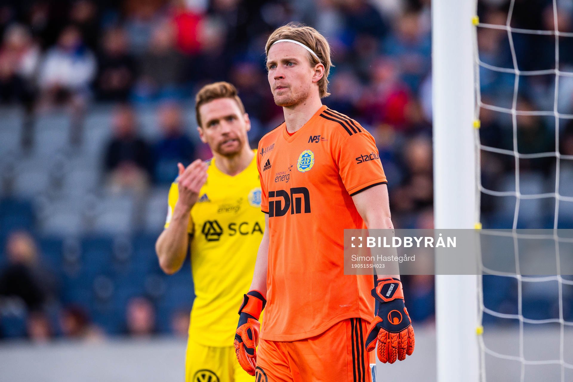 Sirius målvakt William Eskelinen deppar