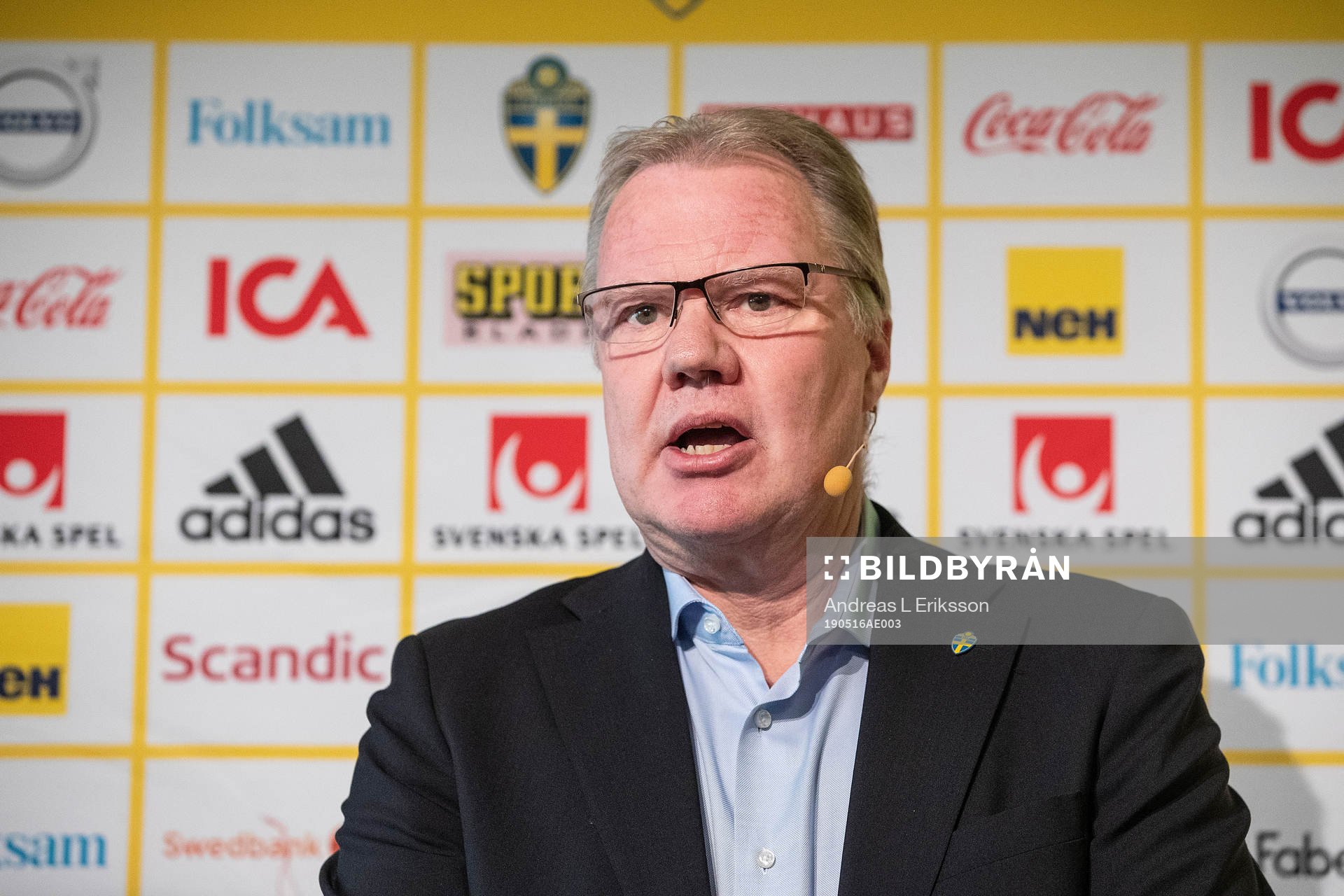 President of the swedish football federation Karl-Erik