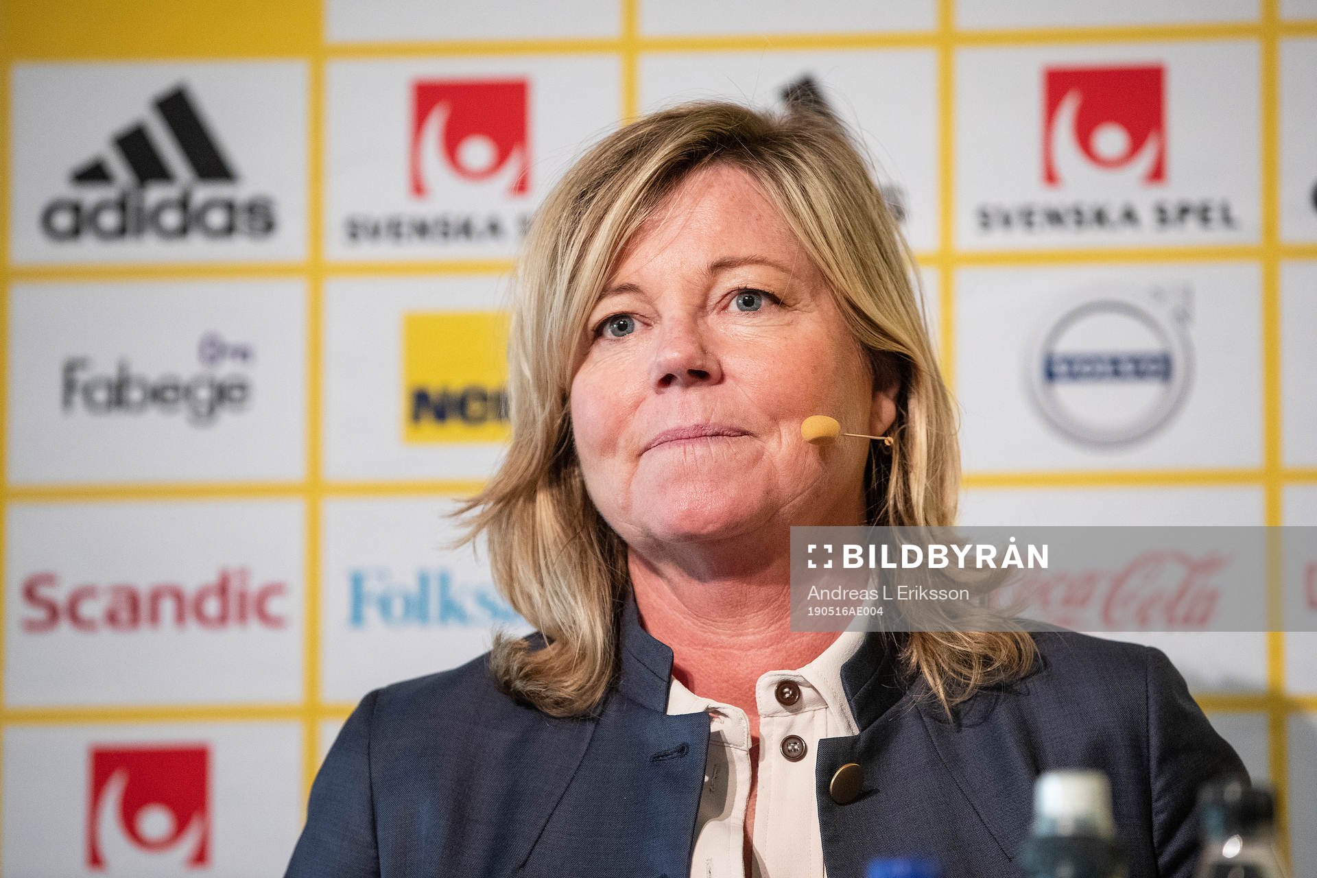 Team manager of Sweden Marika Domanski Lyfors