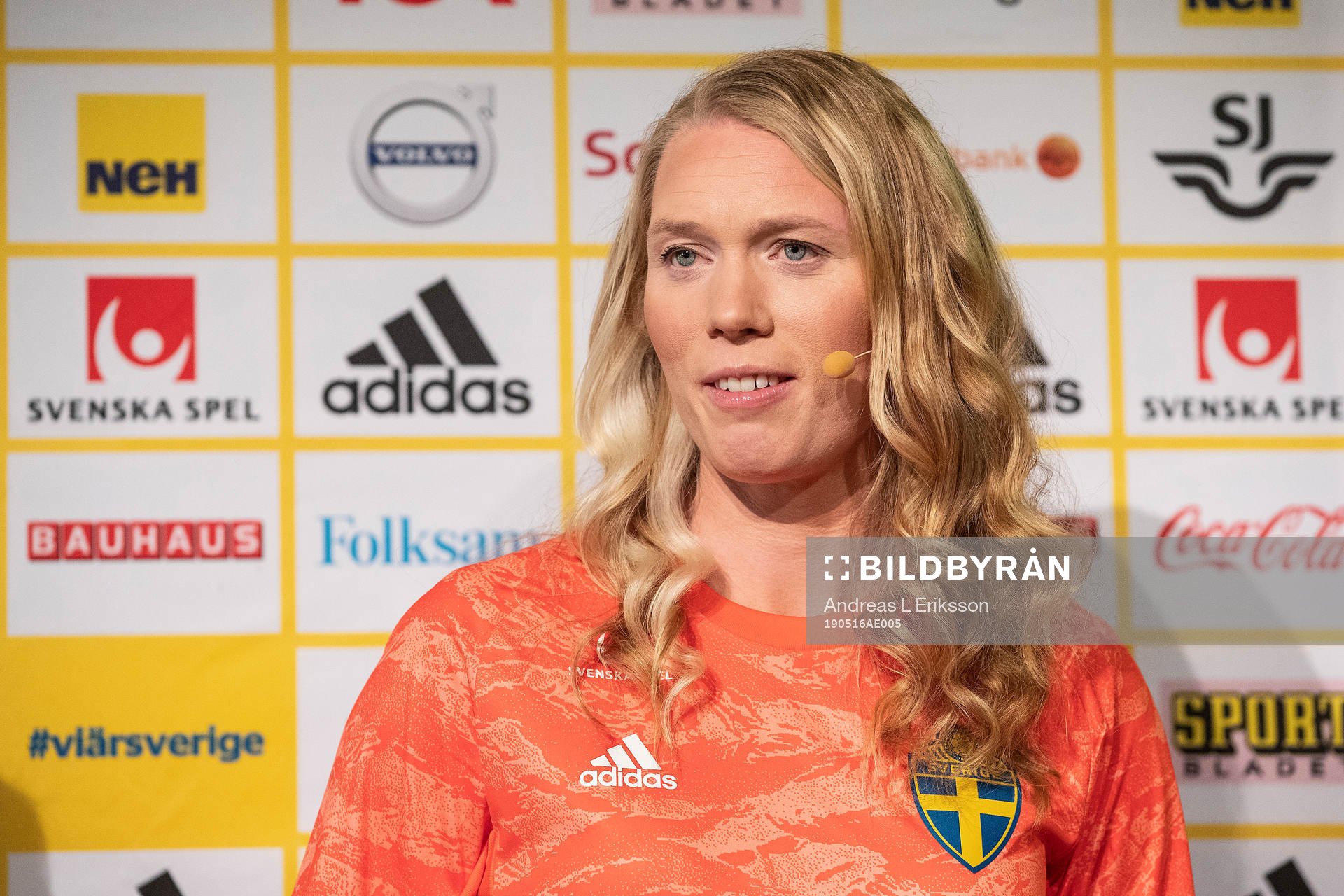 Goalkeeper Hedvig Lindahl of Sweden