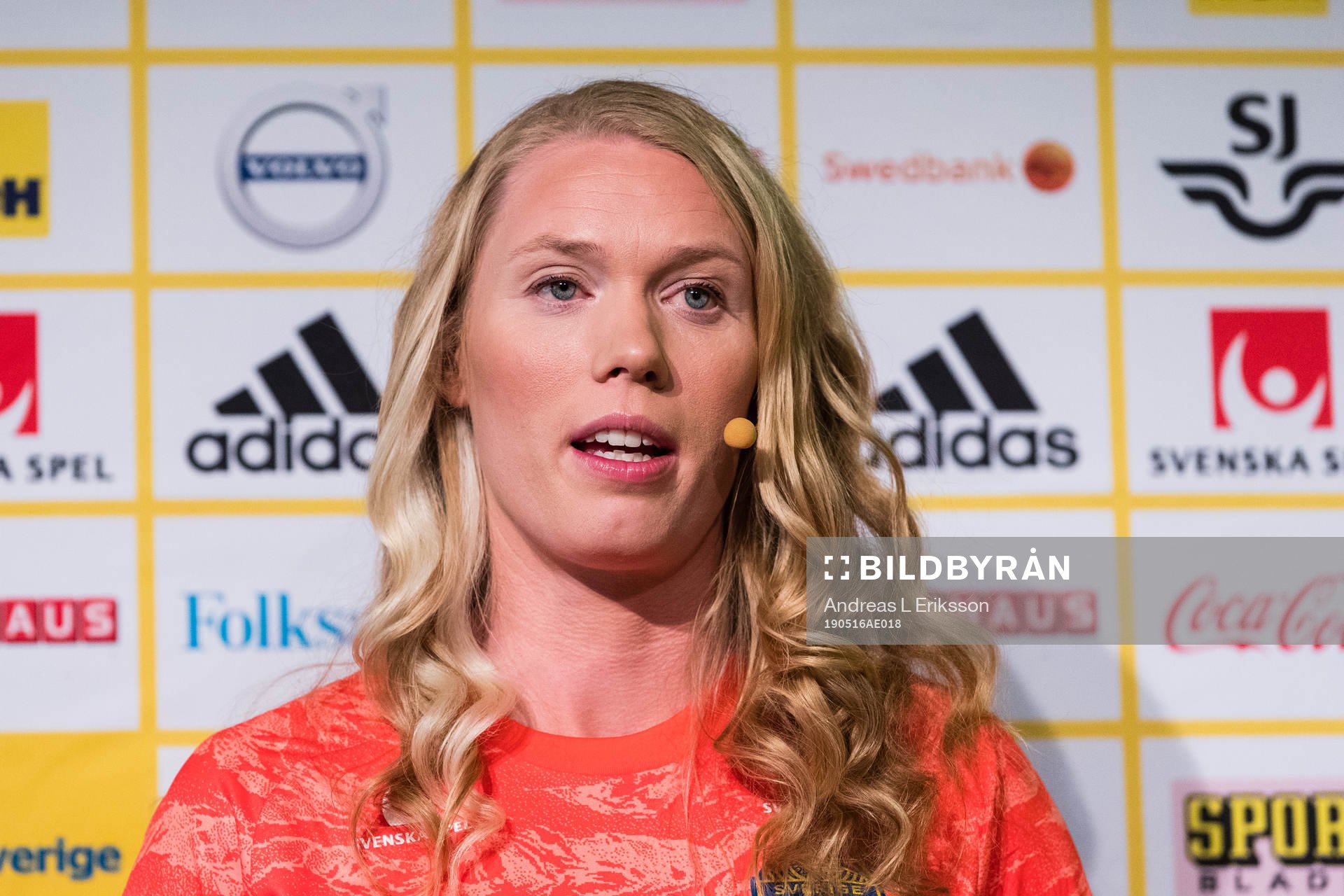 Goalkeeper Hedvig Lindahl of the Swedish national football
