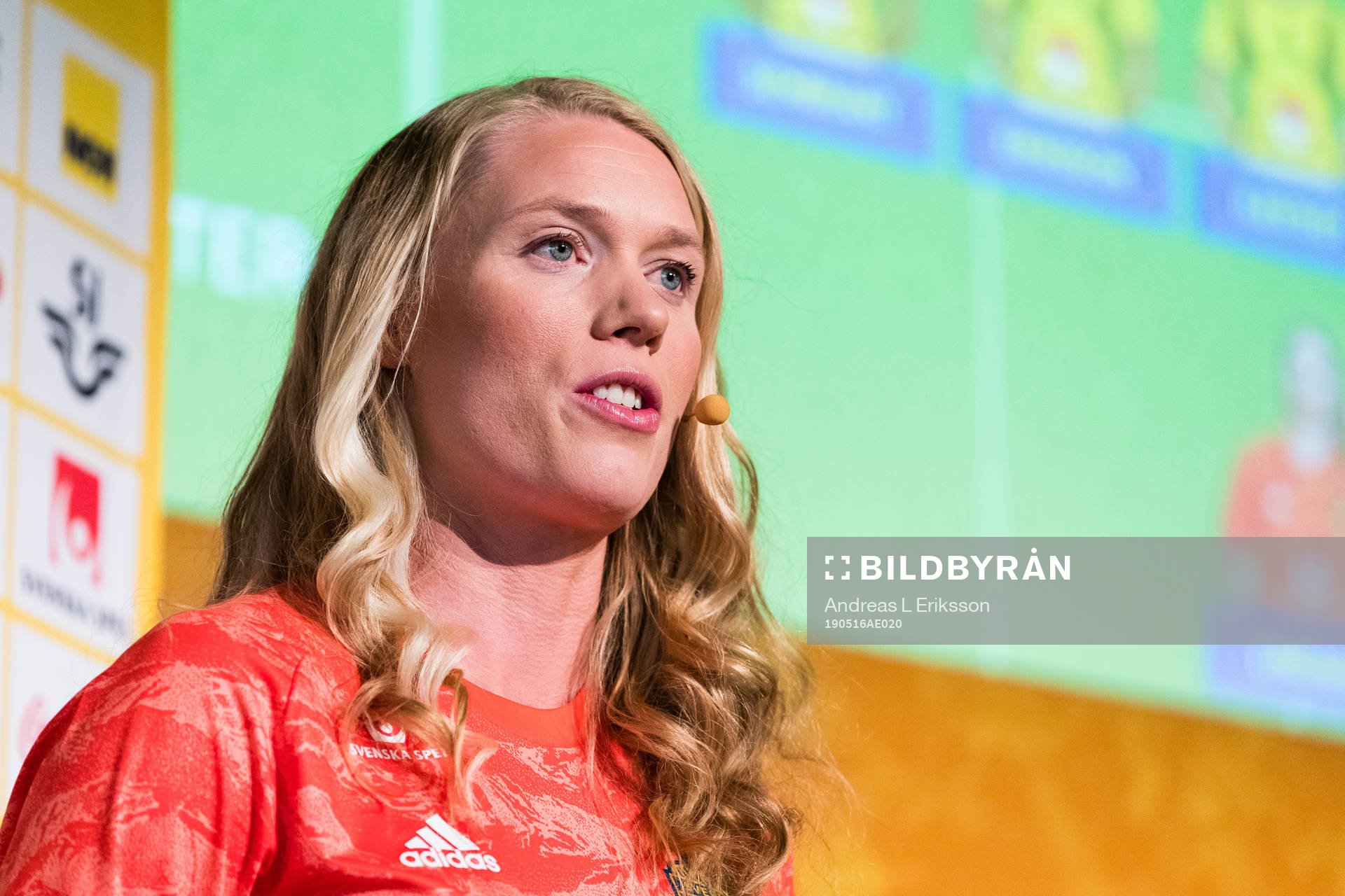 Goalkeeper Hedvig Lindahl of the Swedish national football
