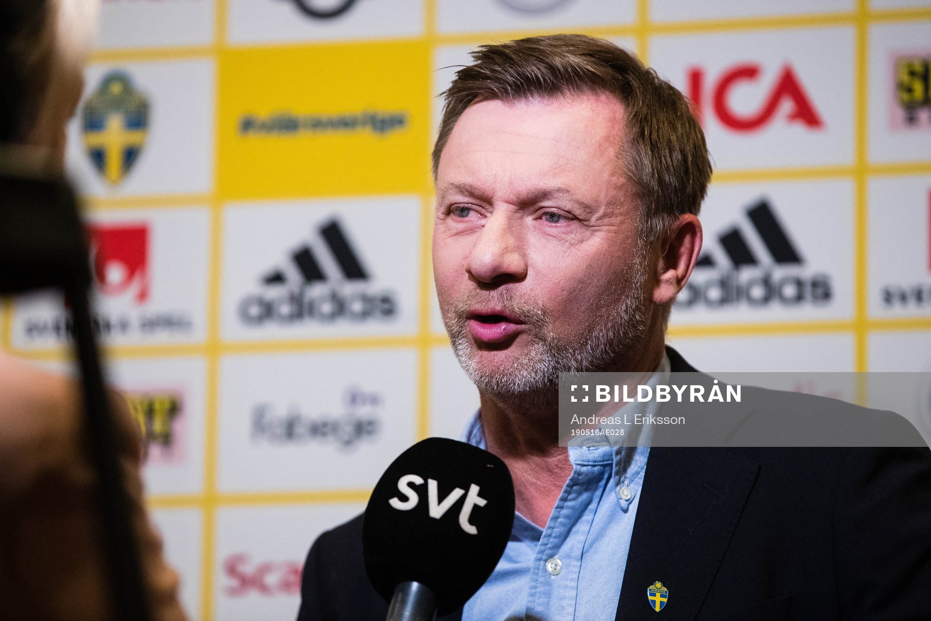 Peter Gerhardsson head coach of the Swedish national