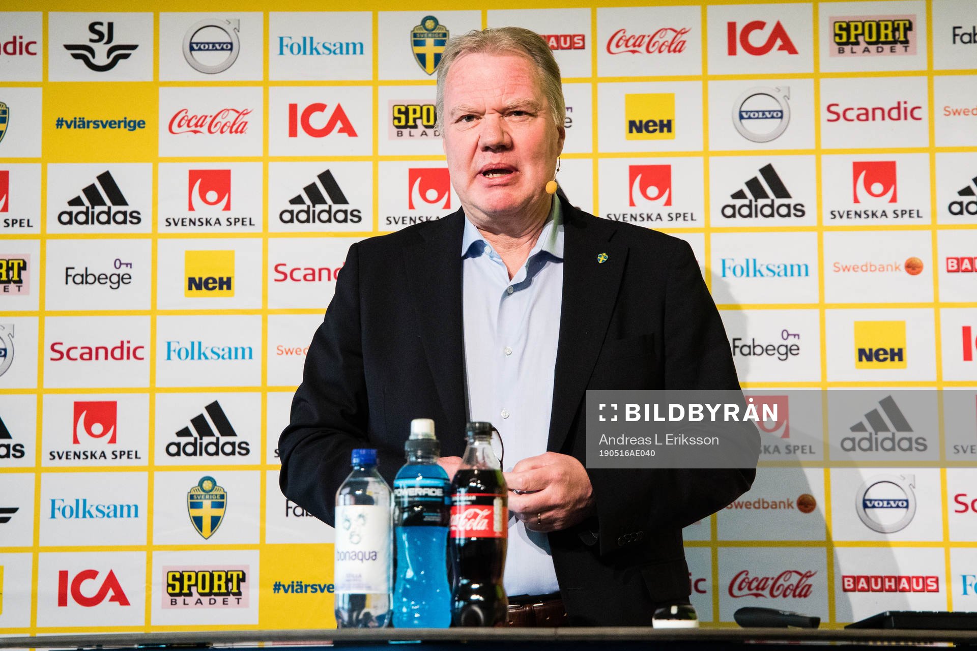 President of the swedish football federation Karl-Erik