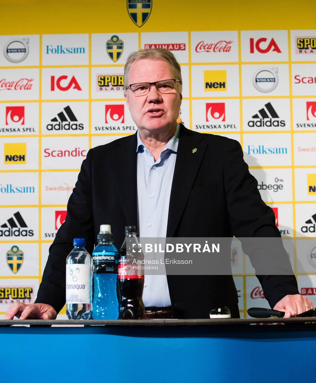 President of the swedish football federation Karl-Erik