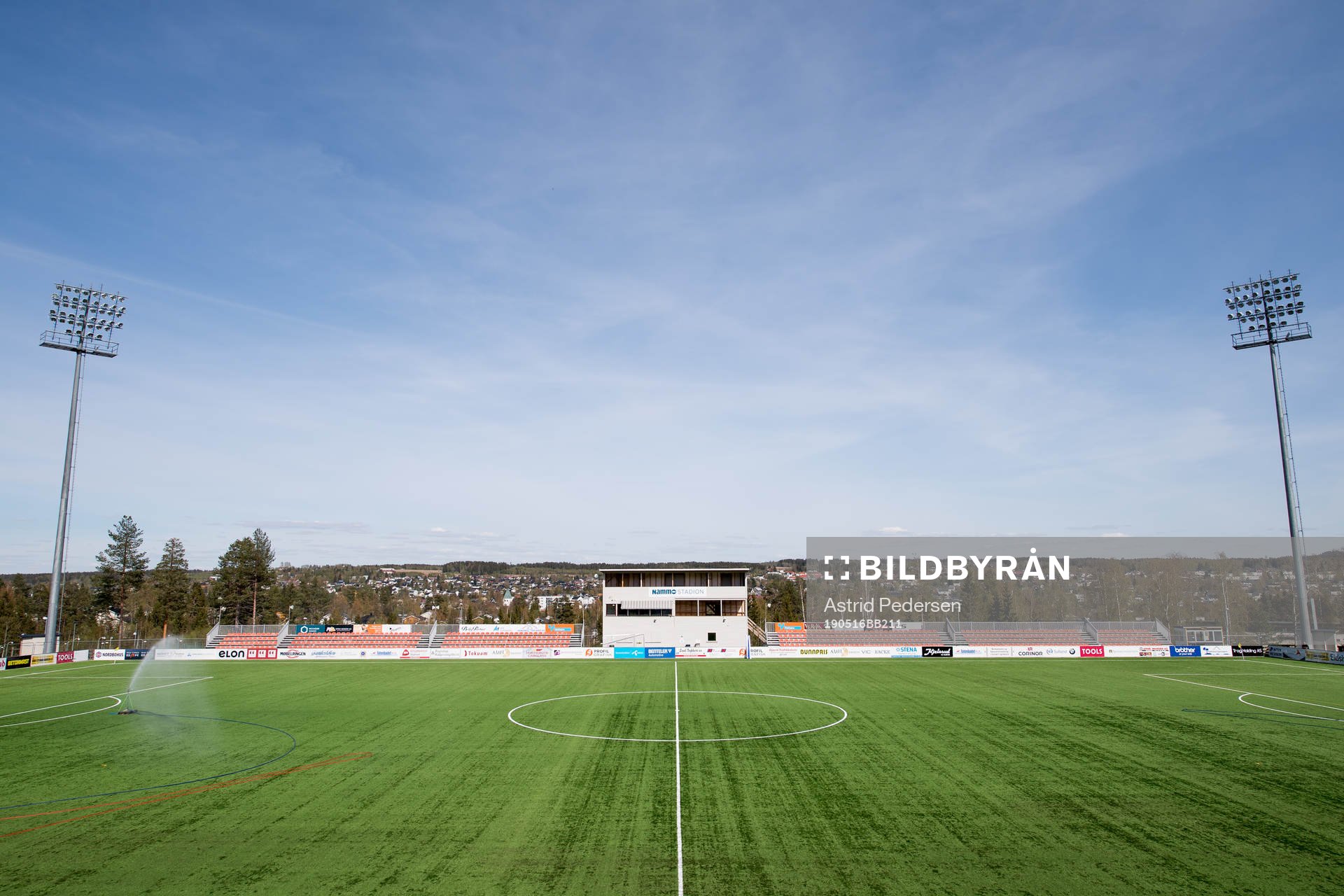 General interior view of Nammo Stadion