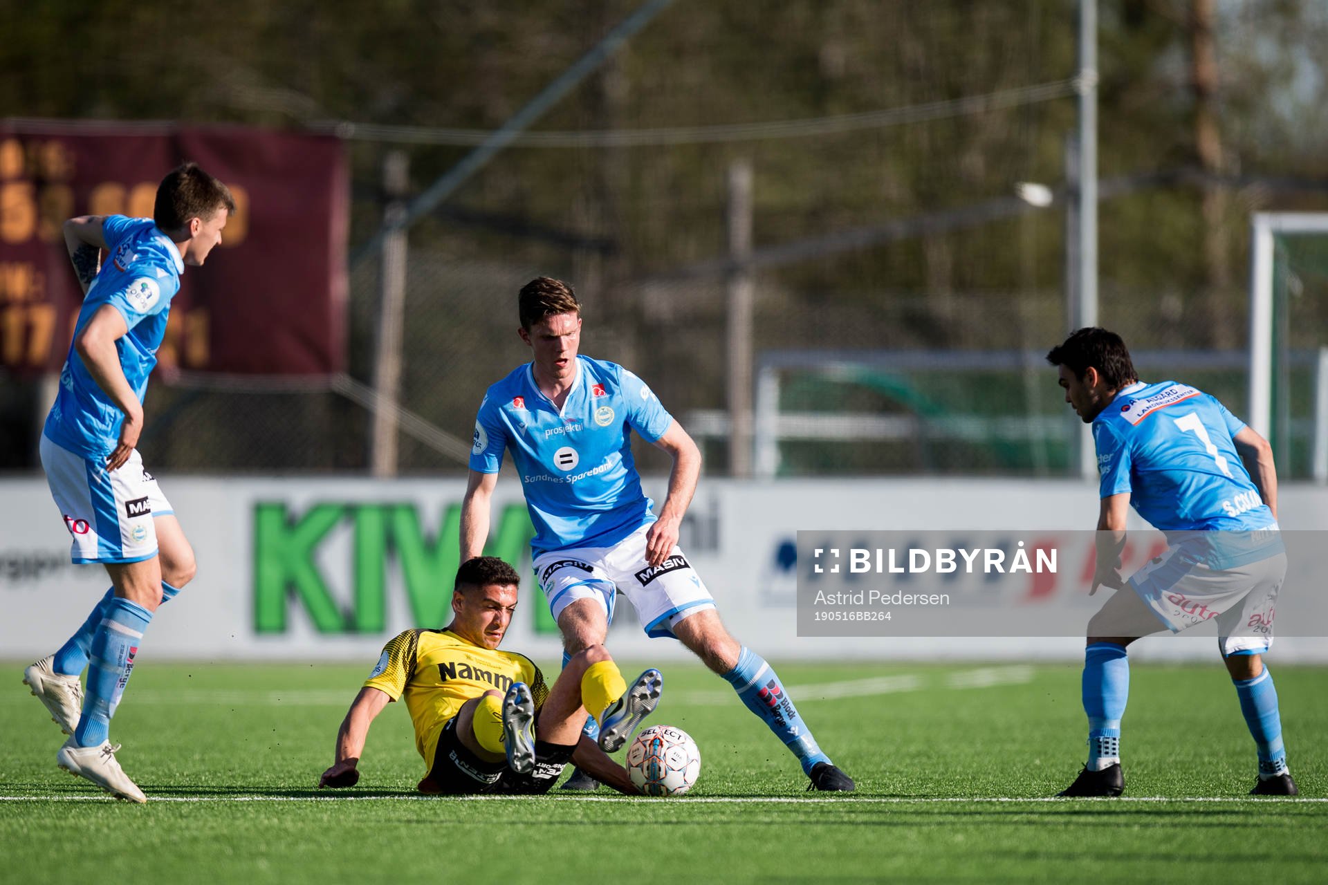Ryan Doghman of Raufoss and Ingvald Halgunset of Sandnes Ulf