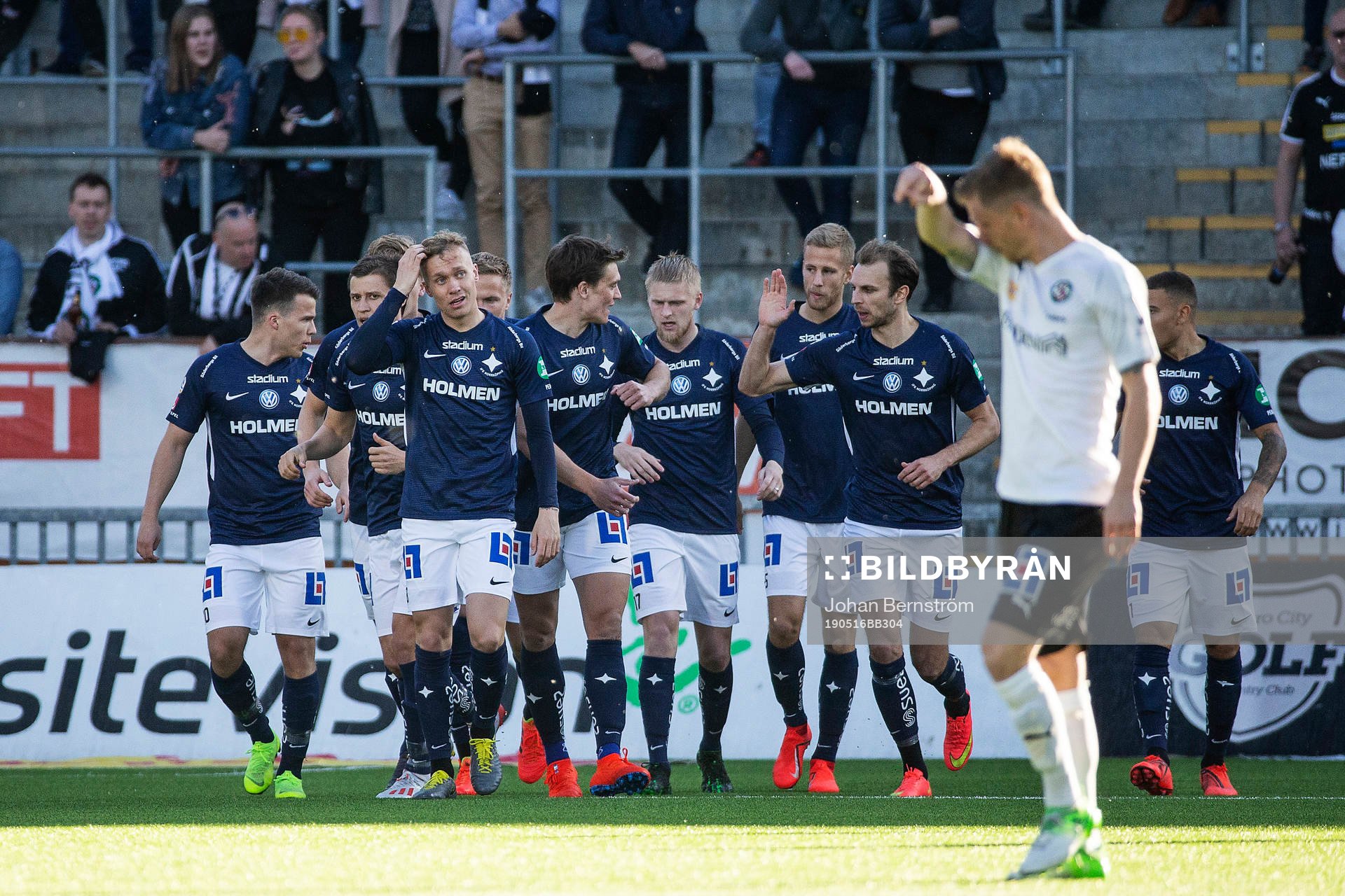 IFK Norrköpings Alexander Fransson jublar