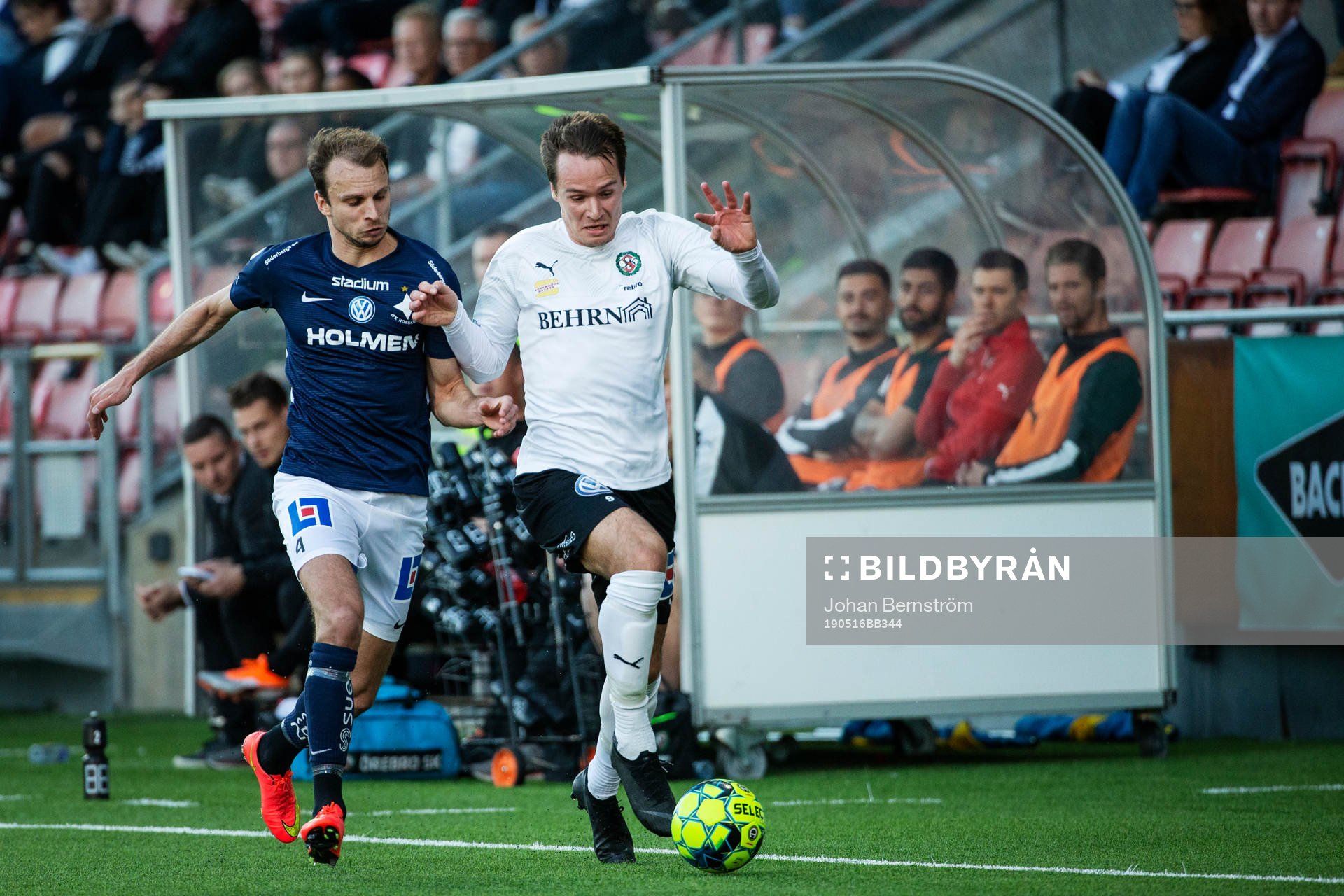 IFK Norrköpings Lars Krogh Gerson och Örebros Viktor