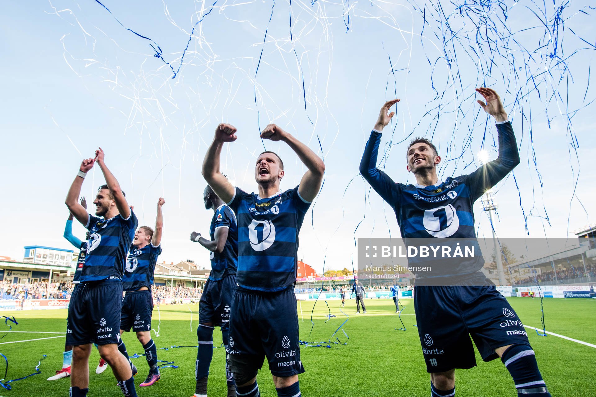 Flamur Kastrati and Liridon Kalludra of Kristiansund