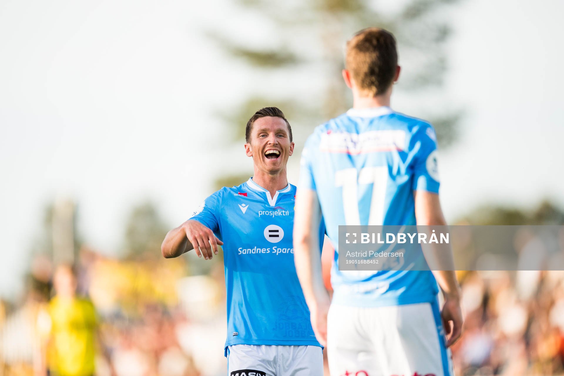 Daniel Edvardsen and Ingvald Halgunset of Sandnes Ulf