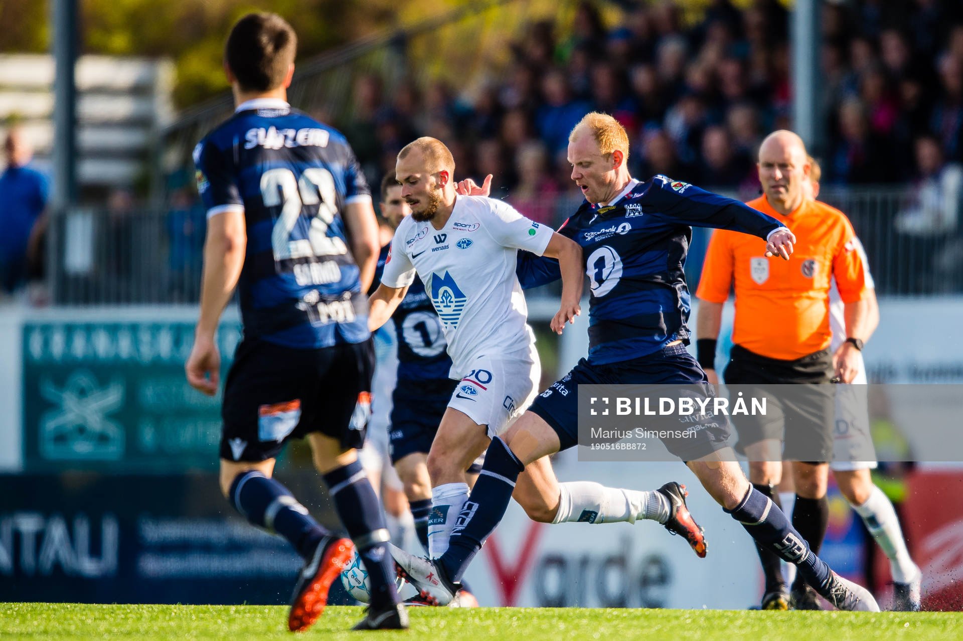 Eirik Hestad of Molde and Pål Erik Stensøe Ulvestad of