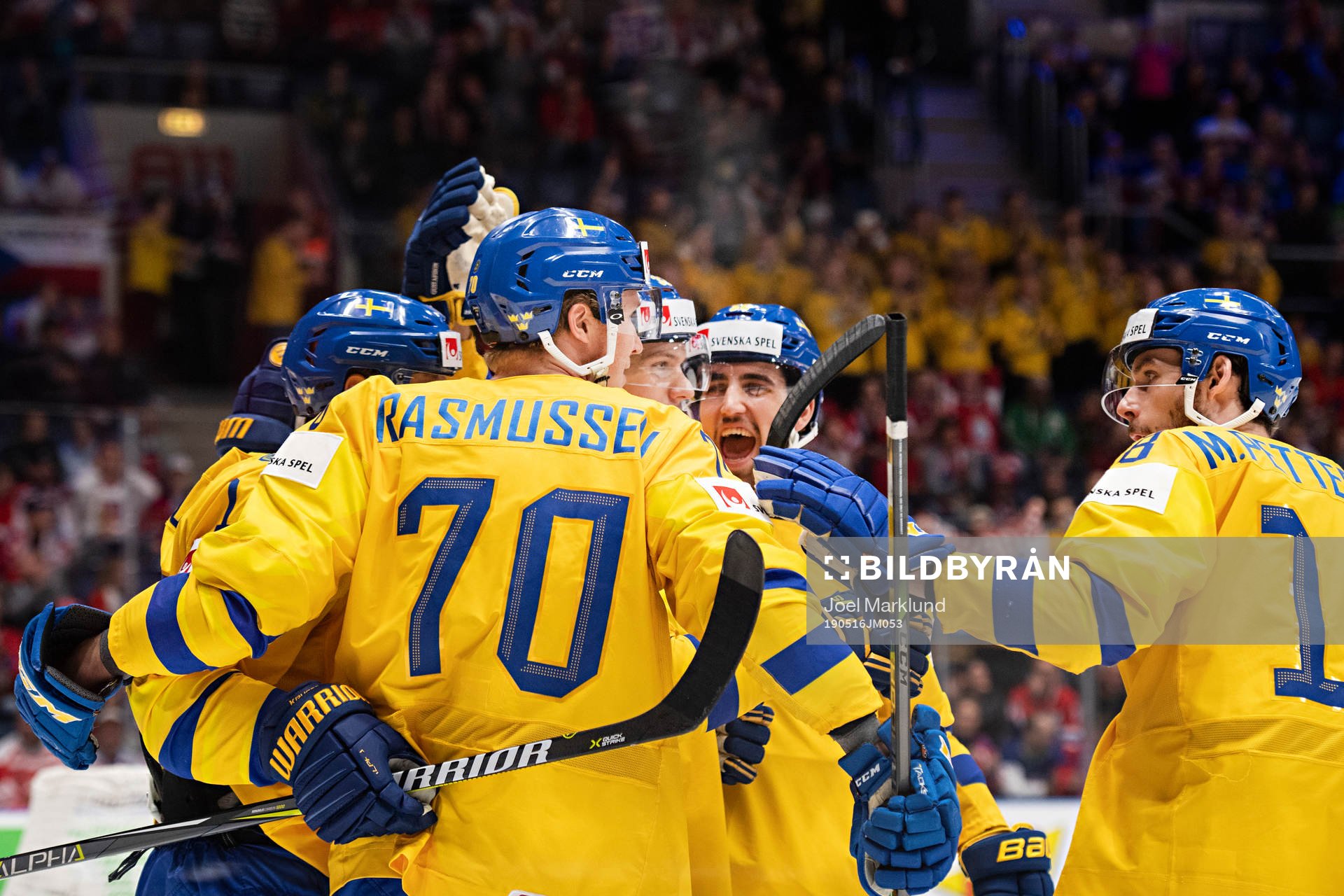 Marcus Krüge, Dennis Rasmussen, Oskar Lindblom, Erik