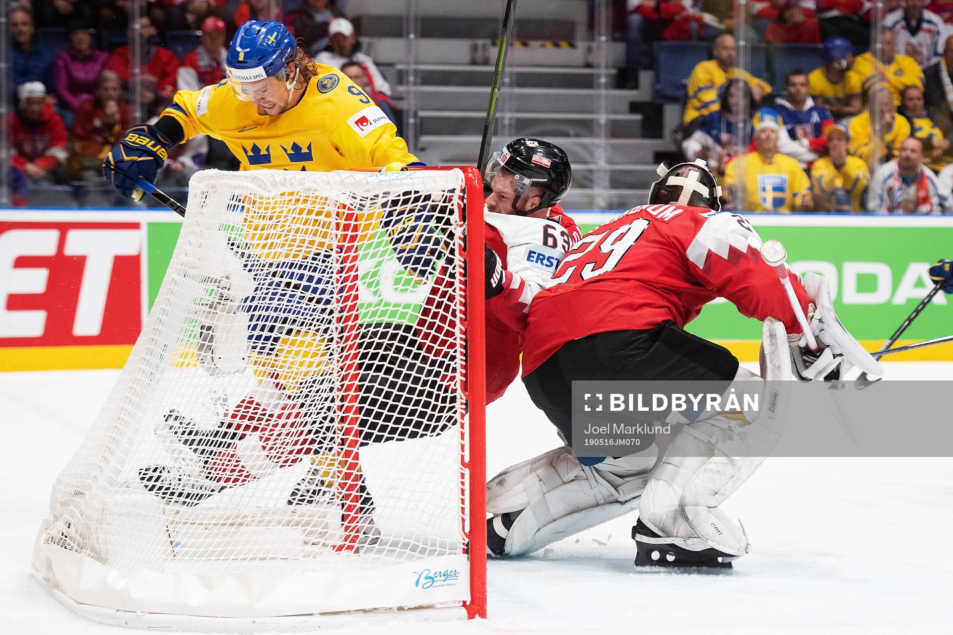Adrian Kempe of Sweden and Markus Schlacher of Austria