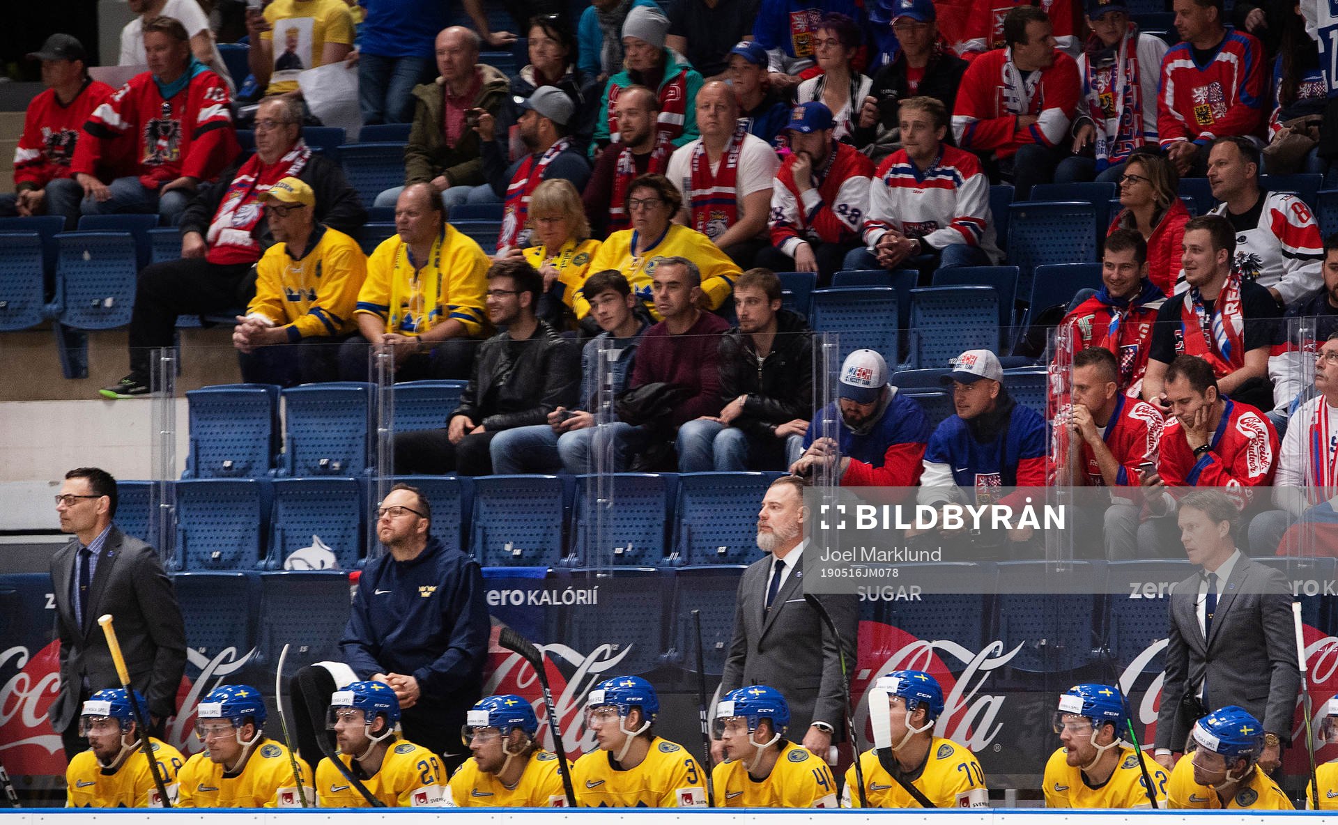 Head coach Rikard Grönborg, assistant coach Johan