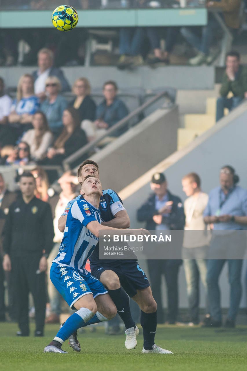 IFK Göteborgs Sebastian Ohlsson och Malmö FFs Markus