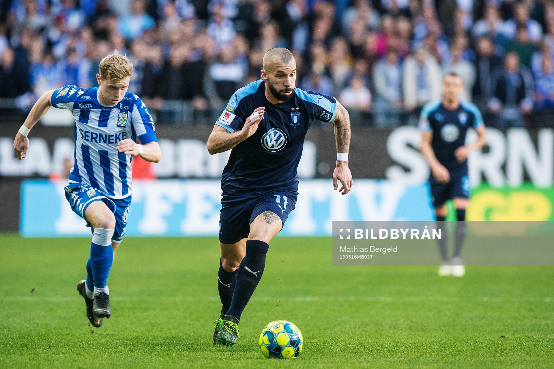 IFK Göteborgs Victor Wernersson och Malmö FFs Guillermo