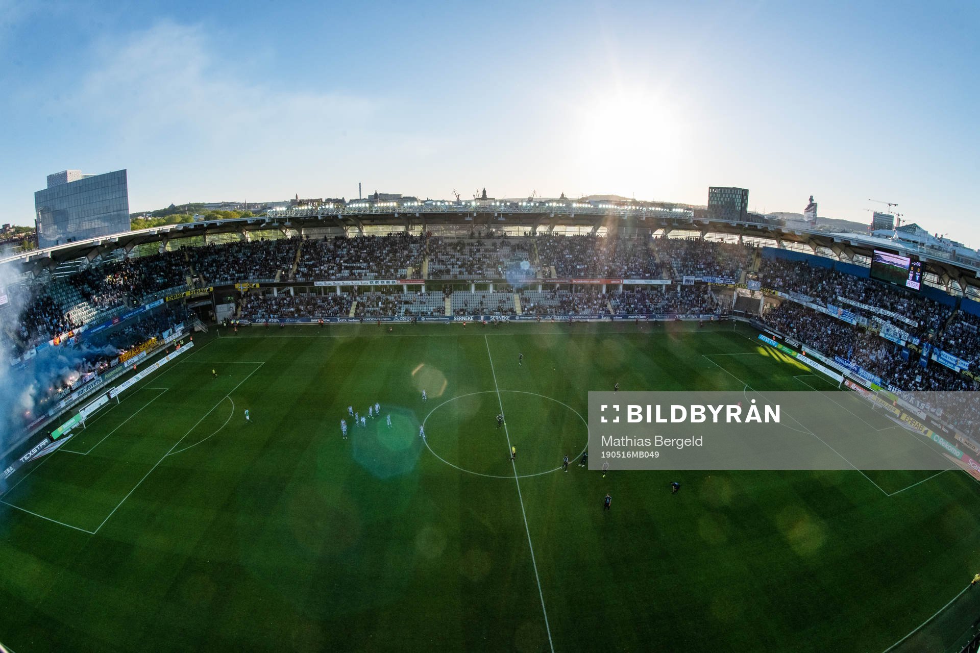 Översiktsbild över Gamla Ullevi
