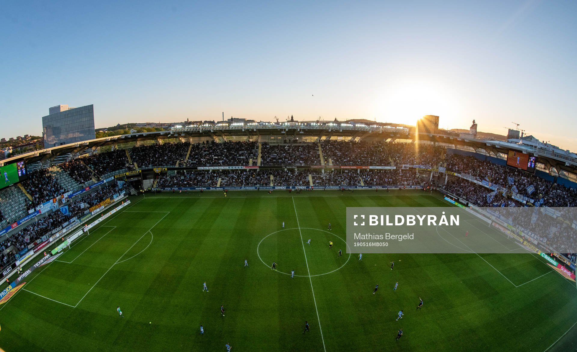 Översiktsbild över Gamla Ullevi