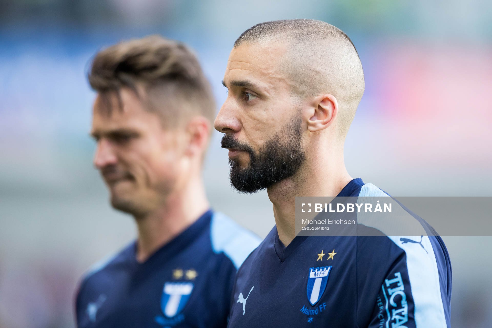 Malmö FFs Markus Rosenberg och Guillermo Molins